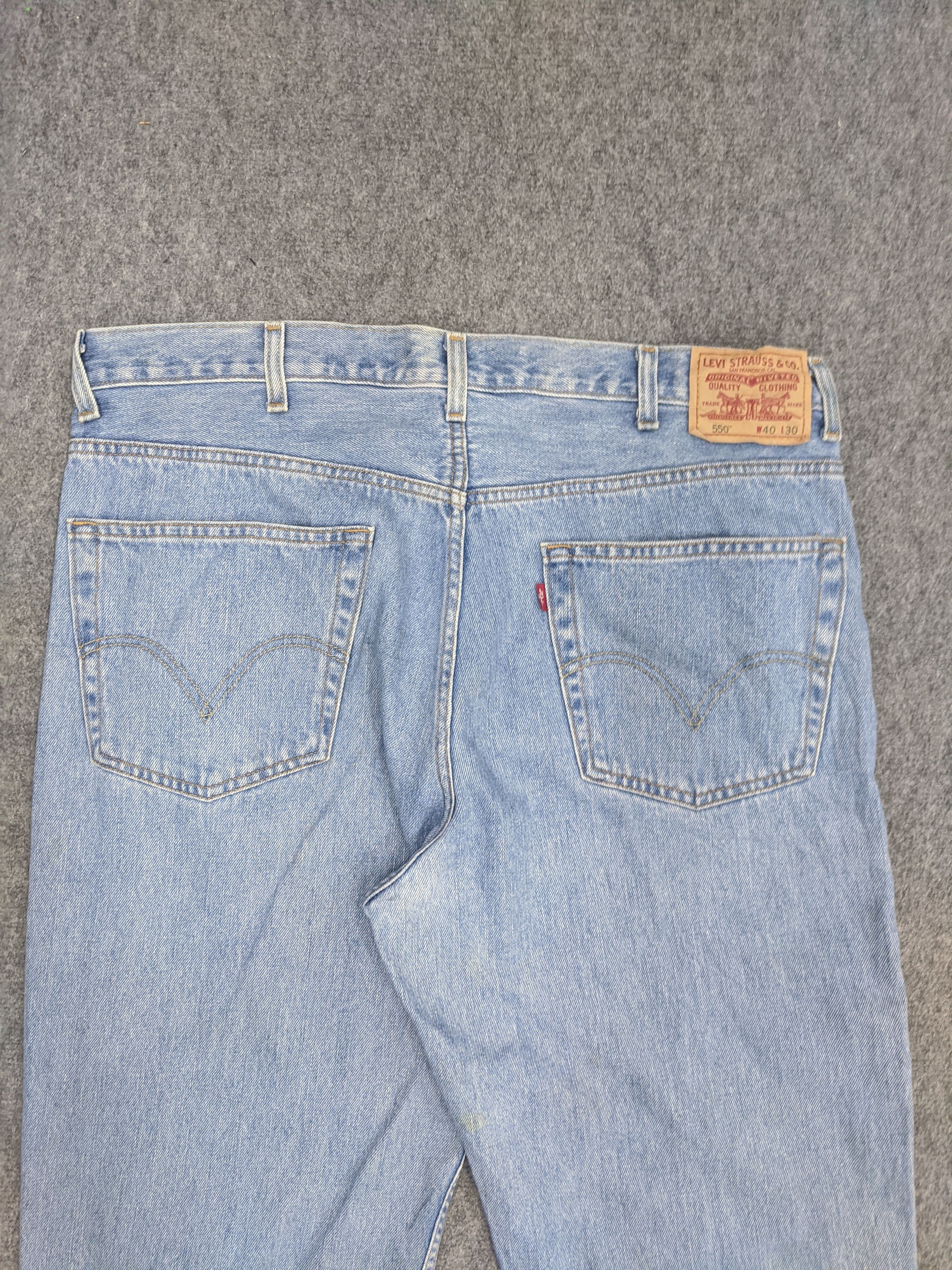 Levi's Vintage Levis 550 Light Wash Jeans DP0921 Size US 40 / EU 56 - 4 Thumbnail