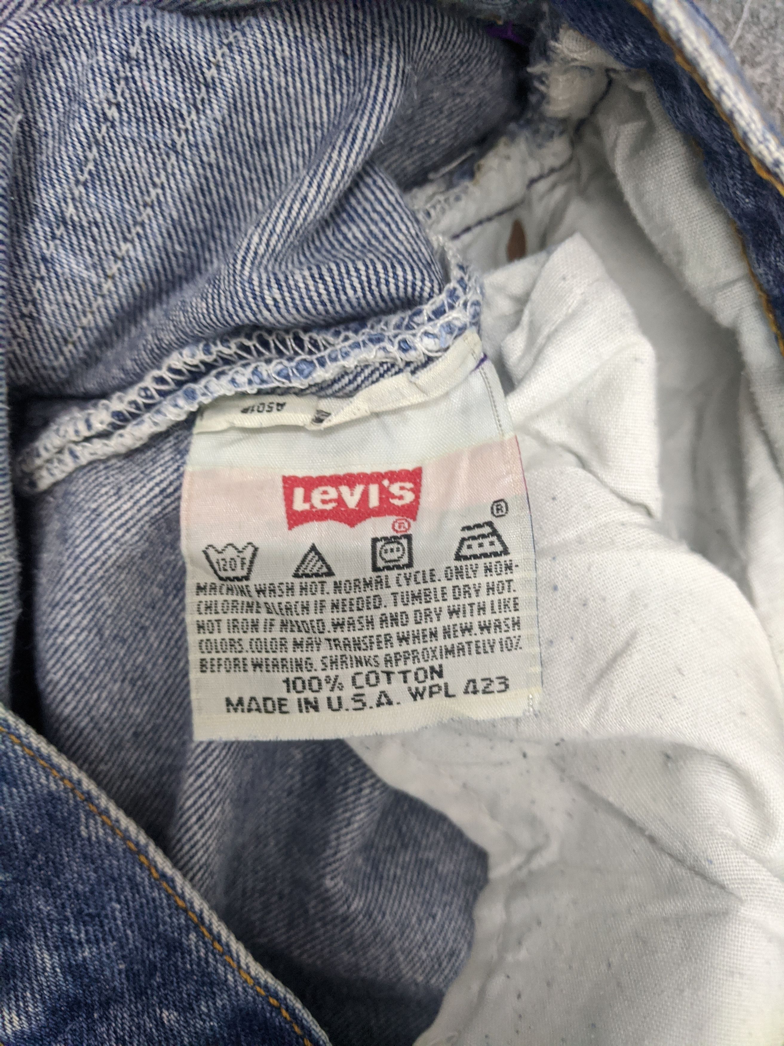 Levi's Vintage 90s Levis 501xx Jeans DP0922 Size US 40 / EU 56 - 6 Thumbnail