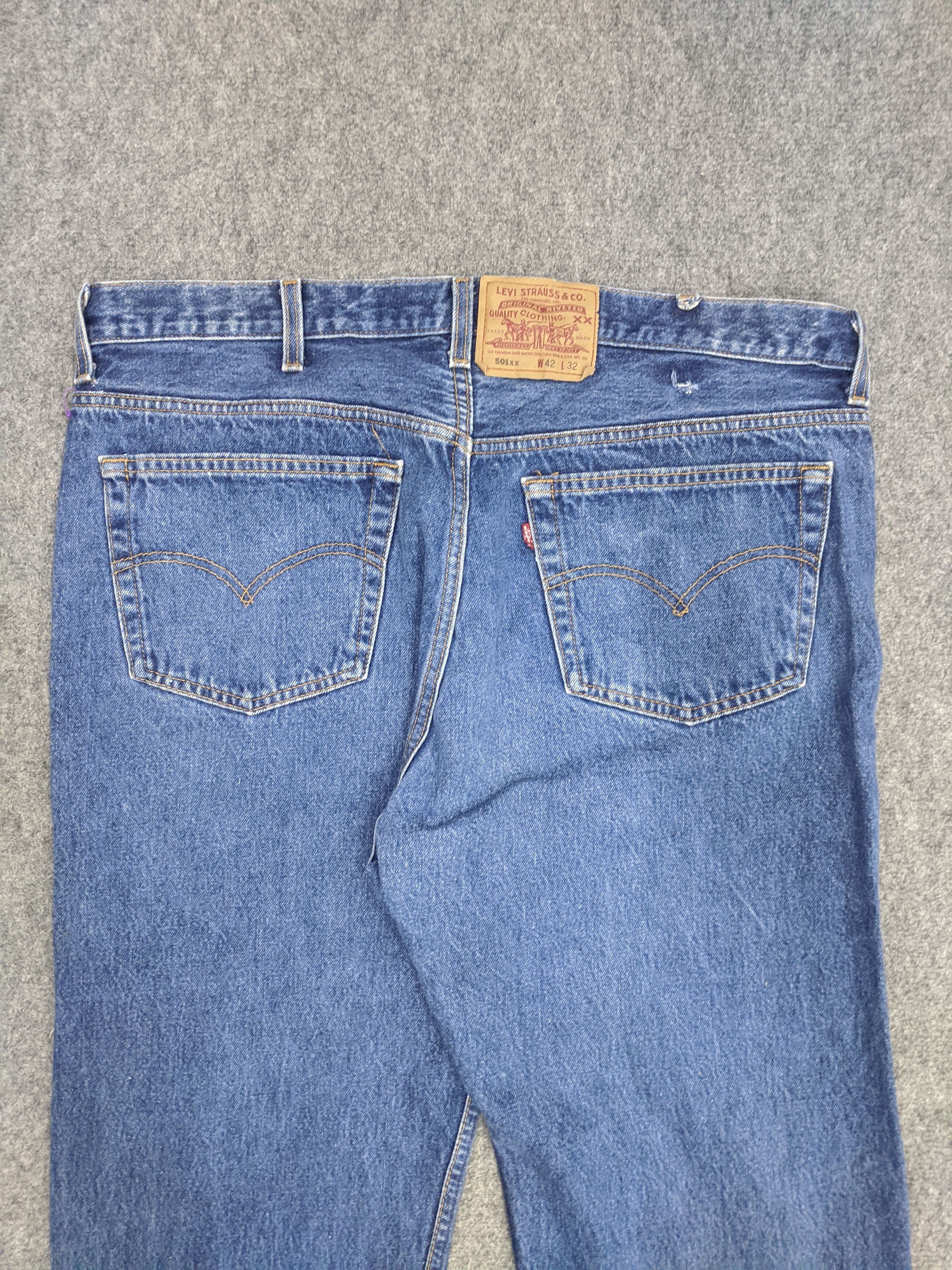 Levi's Vintage 90s Levis 501xx Jeans DP0922 Size US 40 / EU 56 - 4 Thumbnail