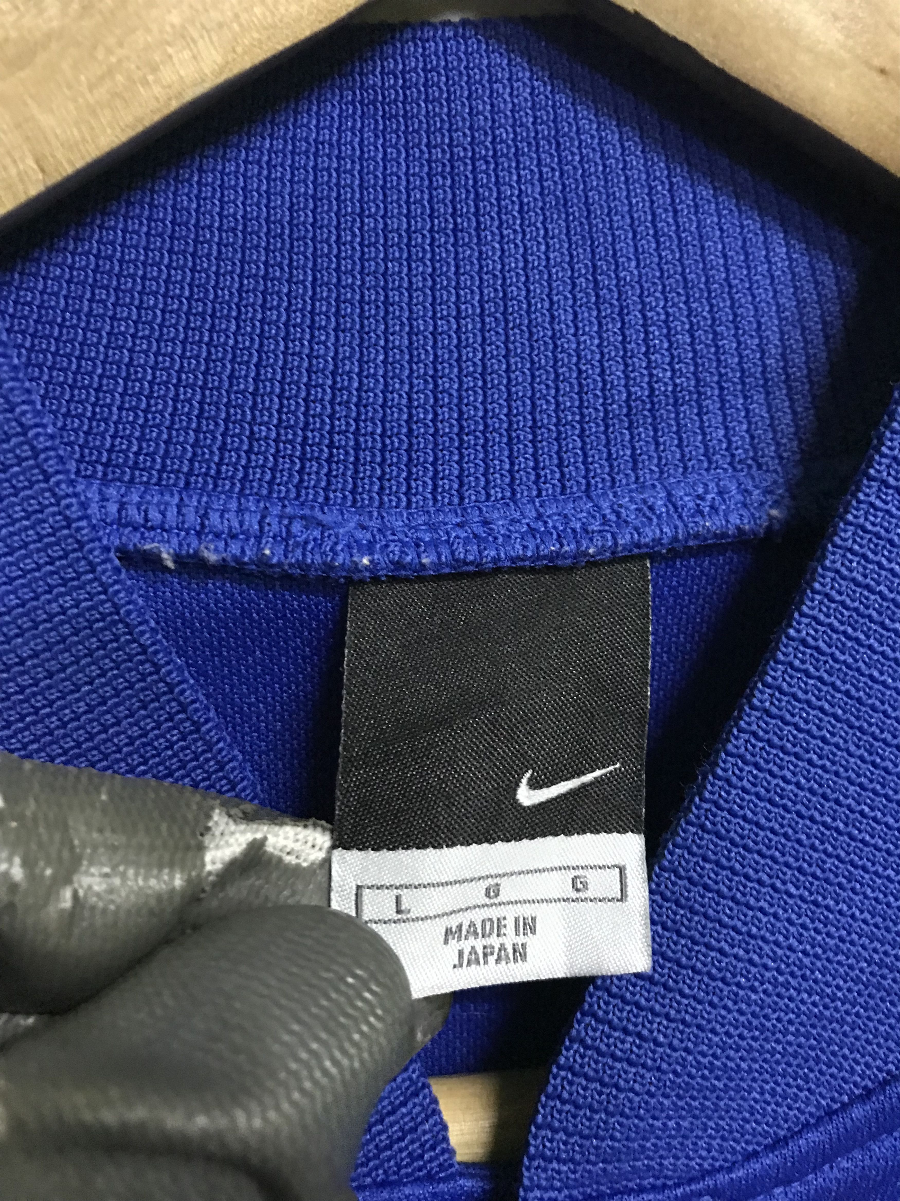 Nike Vintage Nike Button Snap Sweater Jacket Size US L / EU 52-54 / 3 - 7 Thumbnail