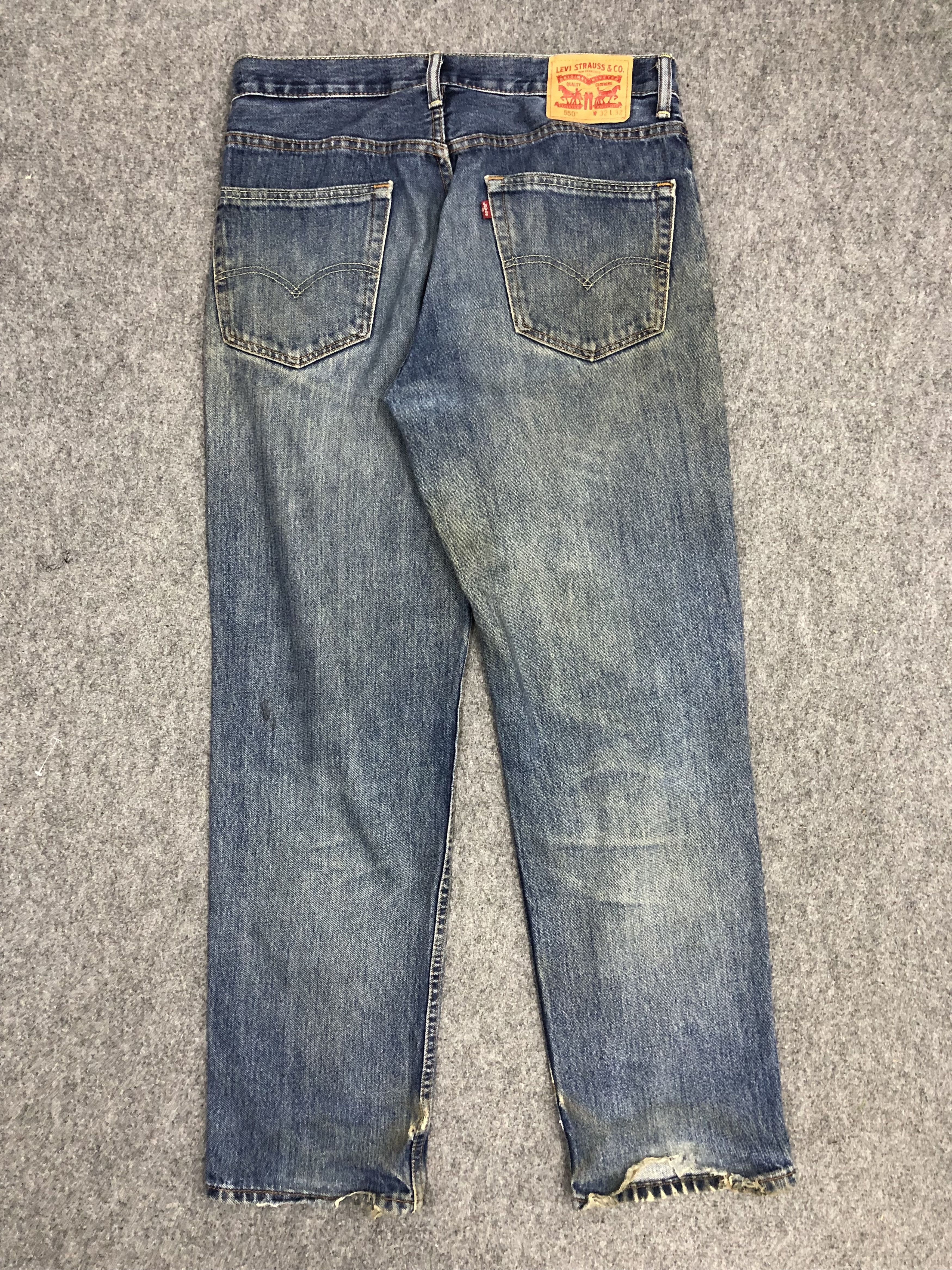 Levi's Vintage Levis 550 Jeans DP0945 Size US 35 - 3 Thumbnail