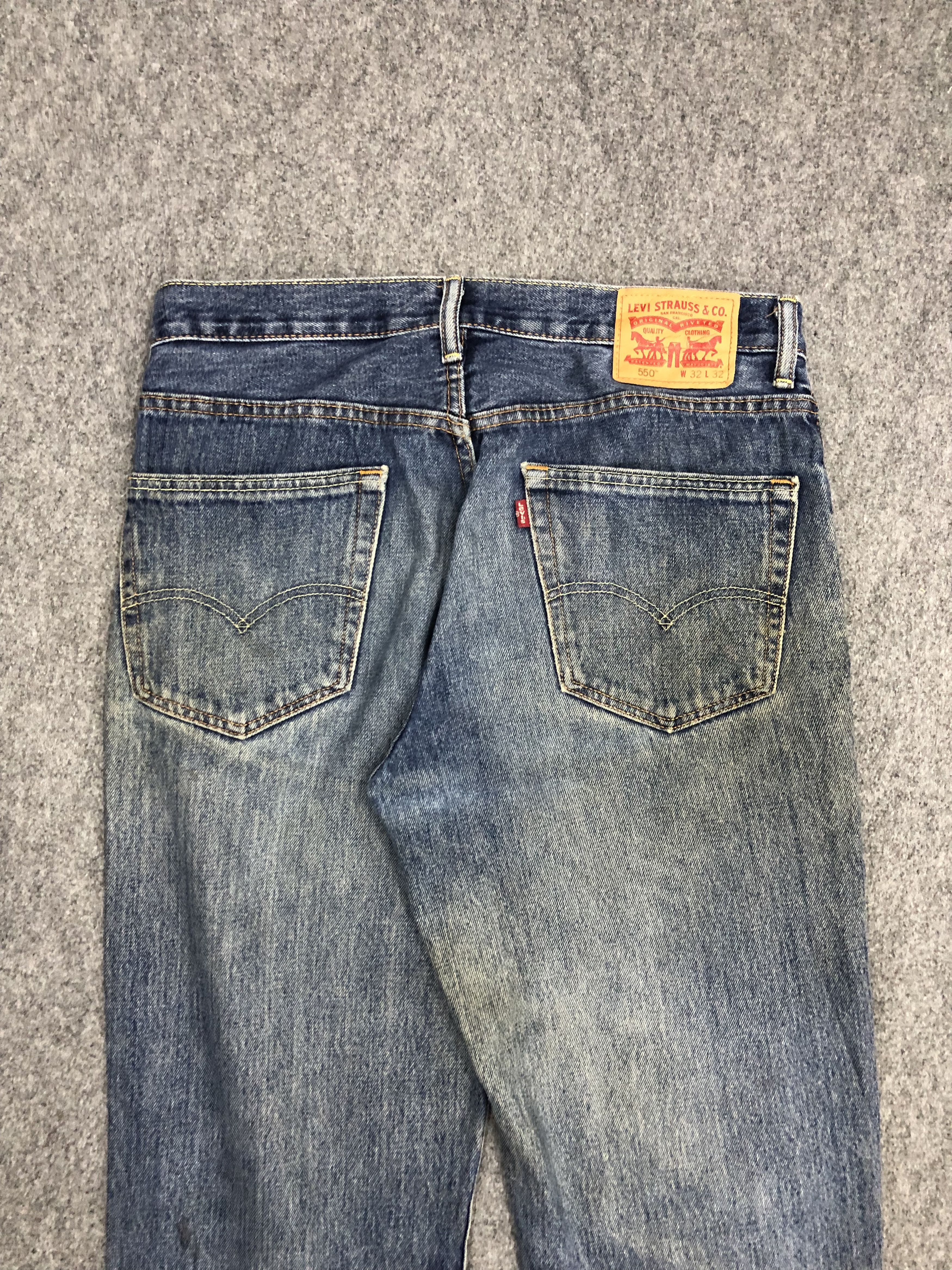 Levi's Vintage Levis 550 Jeans DP0945 Size US 35 - 4 Thumbnail