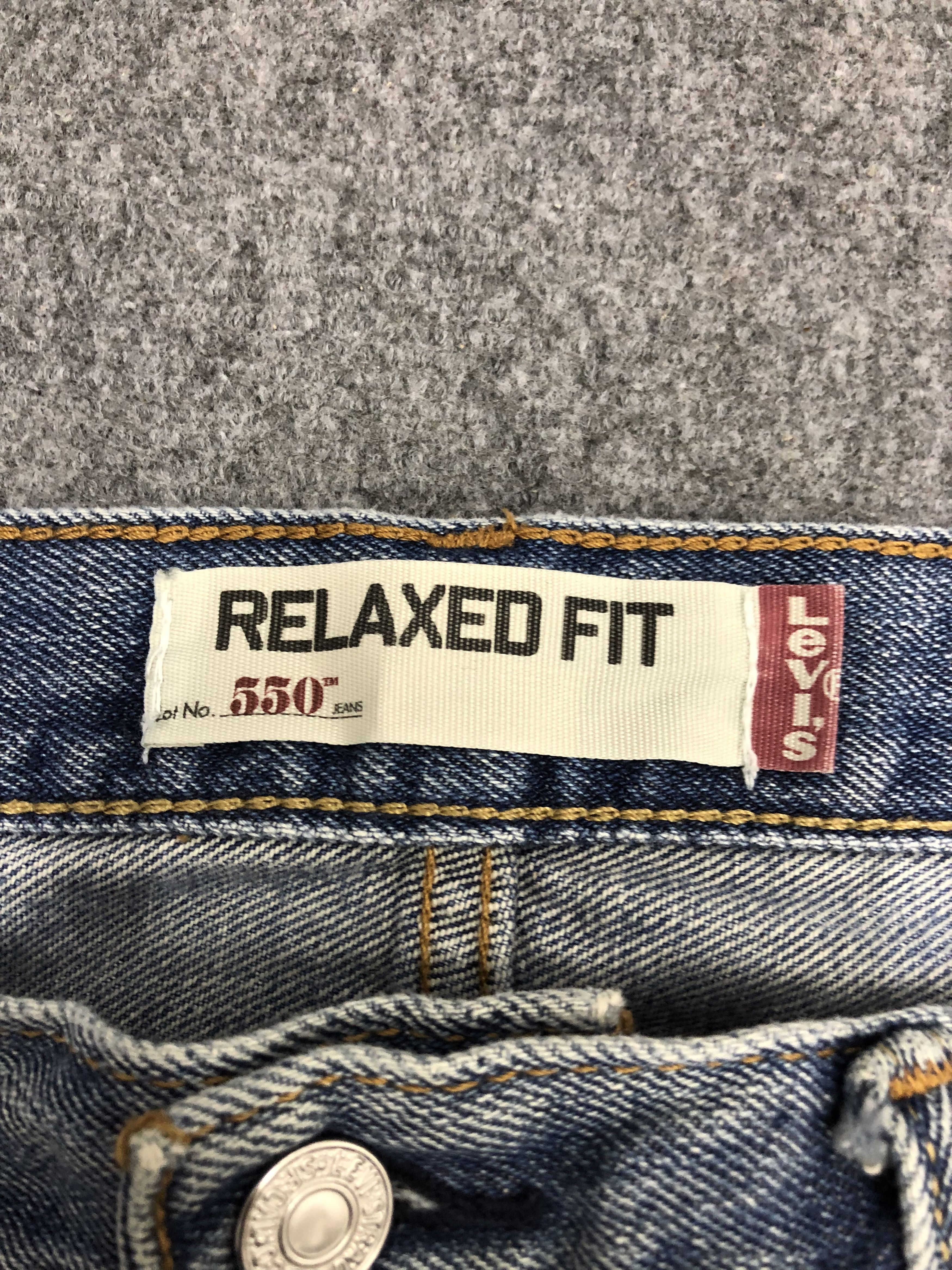 Levi's × Vintage Vintage Levis 550 Light Wash Jeans DP0944 Size US 34 / EU 50 - 6 Thumbnail
