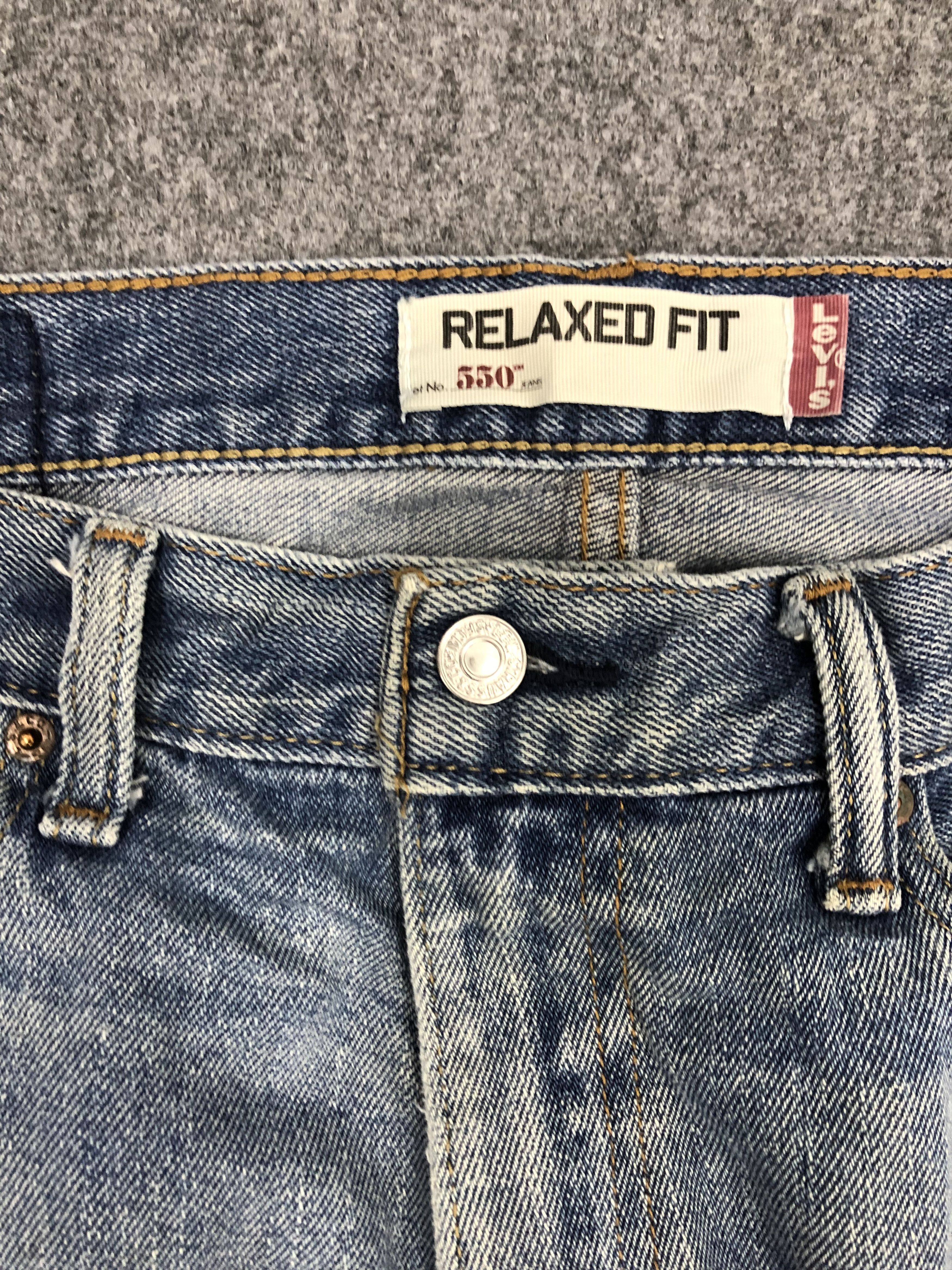 Levi's × Vintage Vintage Levis 550 Light Wash Jeans DP0944 Size US 34 / EU 50 - 11 Thumbnail