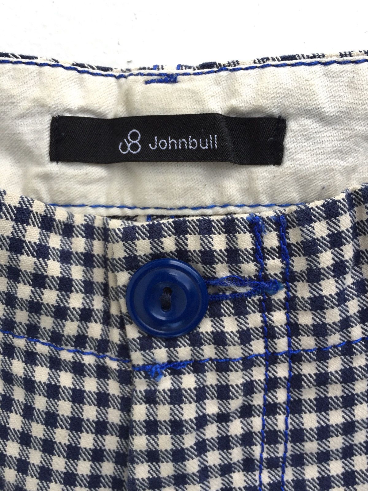 Japanese Brand × Johnbull JOHN BULL Houndstooth Checkered Workwear Trousers Pants Size US 27 - 7 Thumbnail