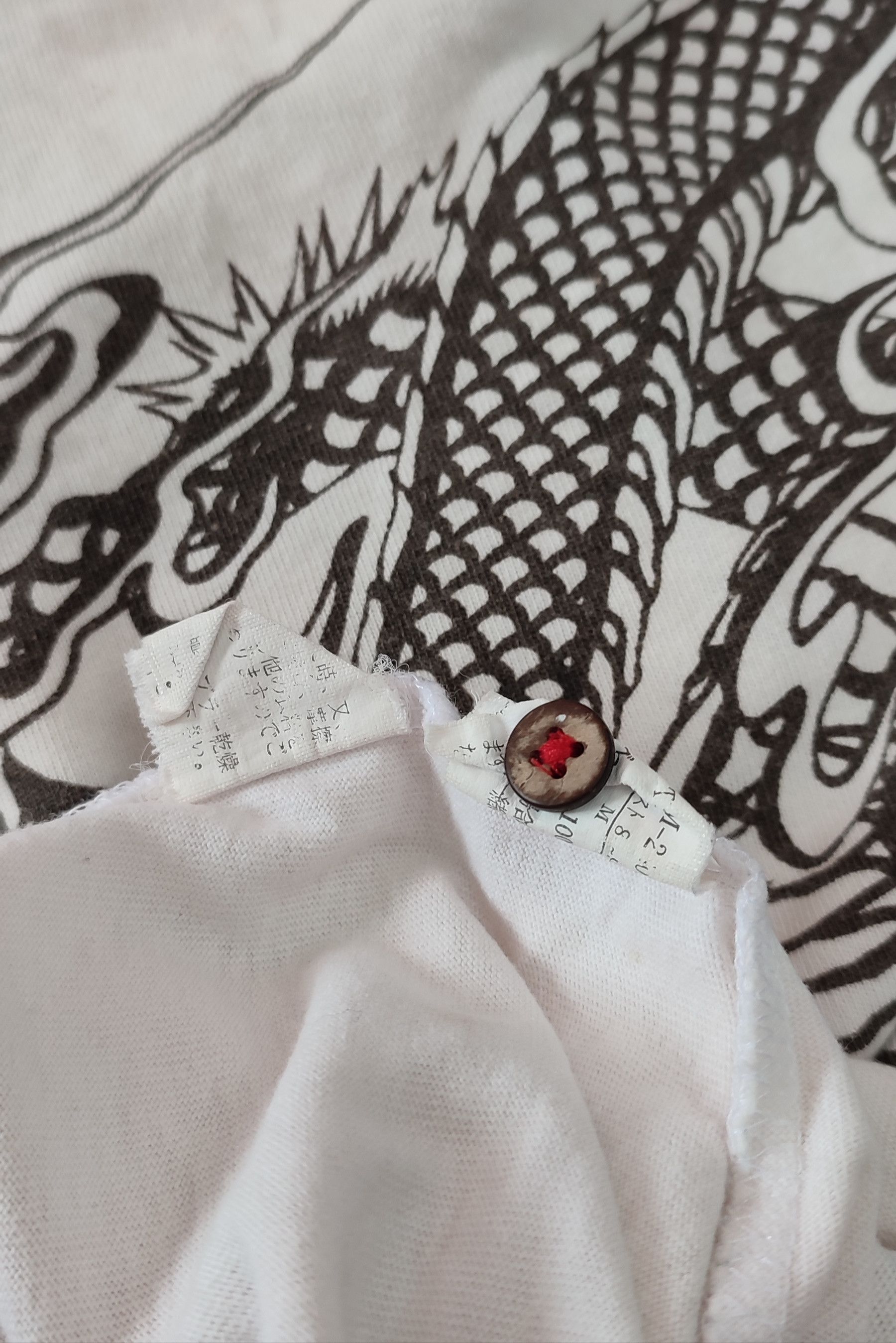 Japanese Brand × Tribal Streetwear Sukajan Japanese Dragons Motive Longsleeves Tee Size US M / EU 48-50 / 2 - 4 Thumbnail