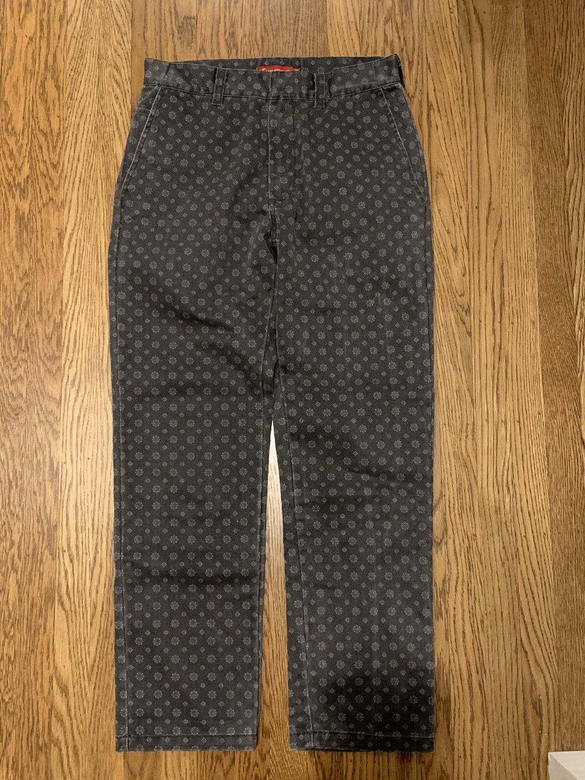 Supreme foulard shoelacey work pants