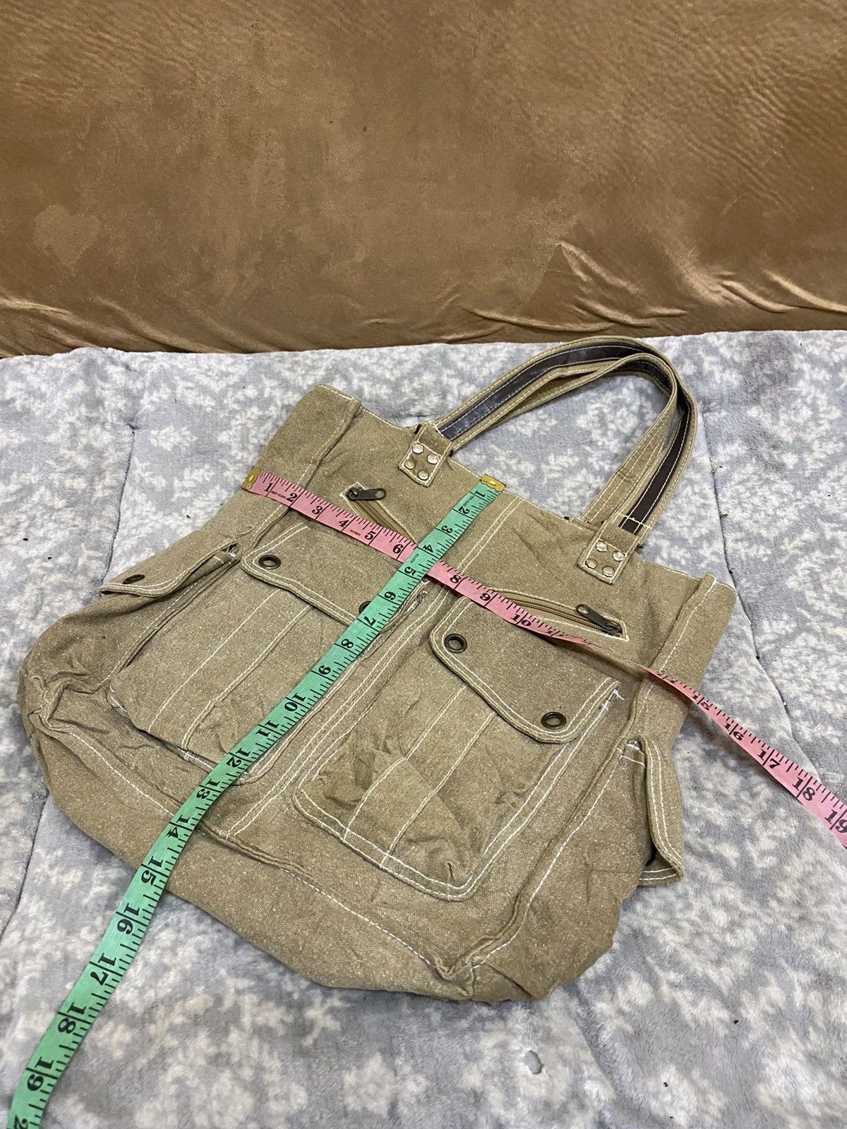 Designer × Japanese Brand Steals💥 Japanase Brand Canvas Tote Bag Size ONE SIZE - 5 Thumbnail