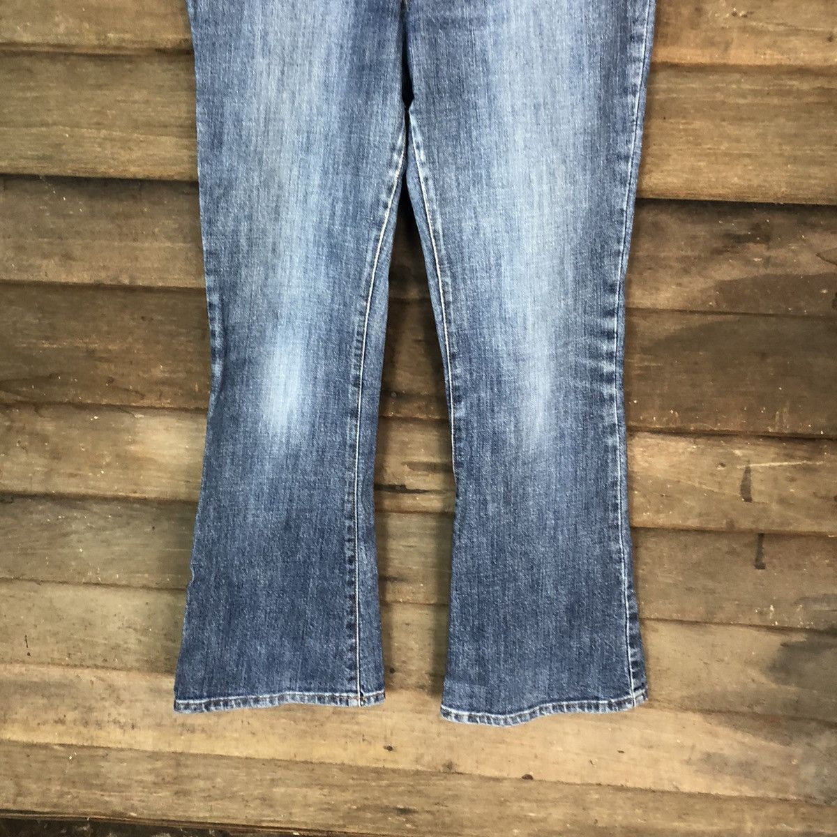 Japanese Brand Betty Smith Blue love pocket Denim Pants #4985 Size 27" / US 4 / IT 40 - 3 Thumbnail