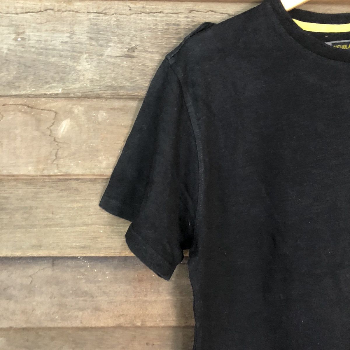 Japanese Brand Nicholas Deakins Black Tshirt #5061 Size US L / EU 52-54 / 3 - 4 Thumbnail