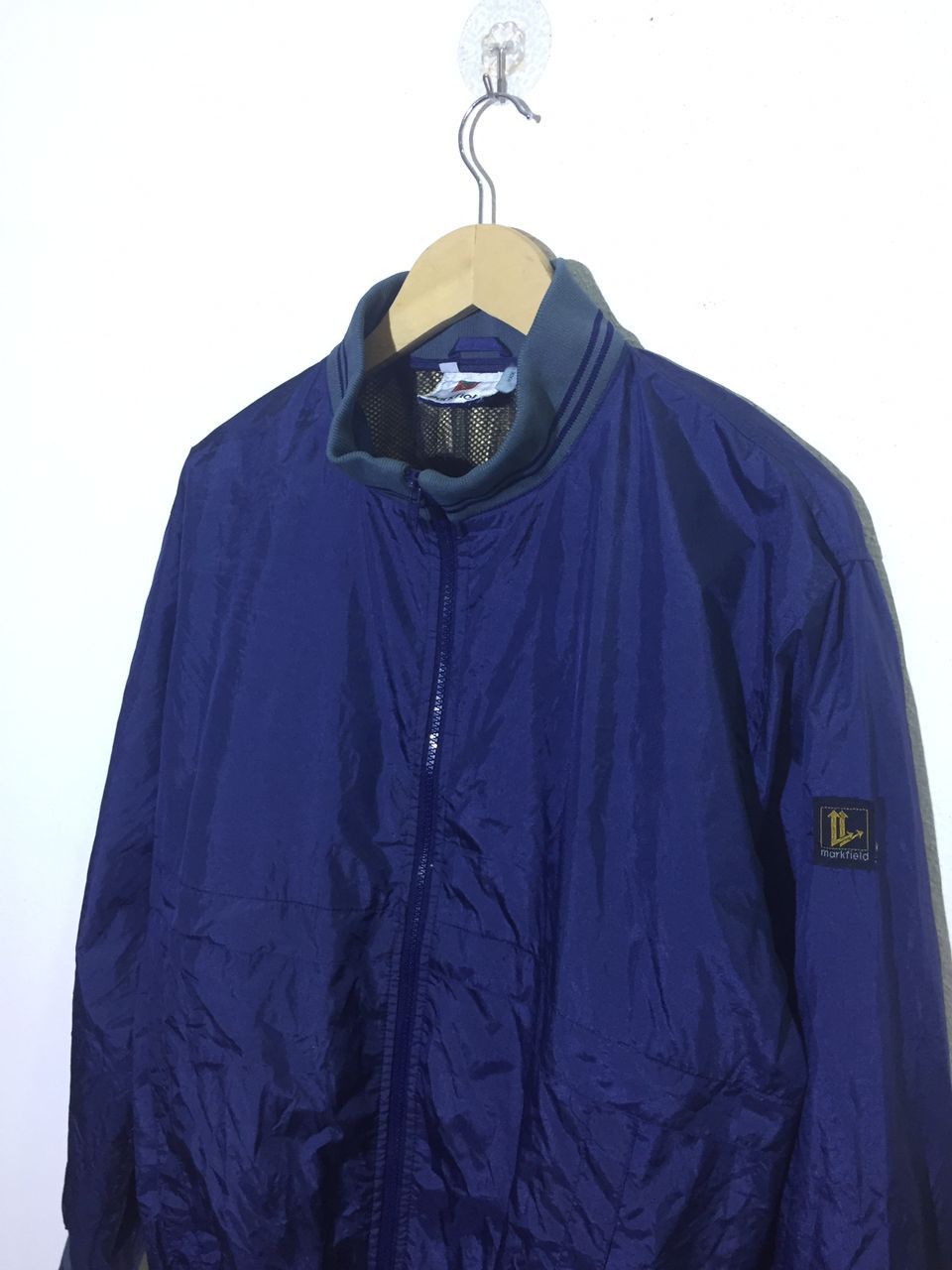 Japanese Brand Markfield Windbreaker Jacket Size US L / EU 52-54 / 3 - 3 Thumbnail