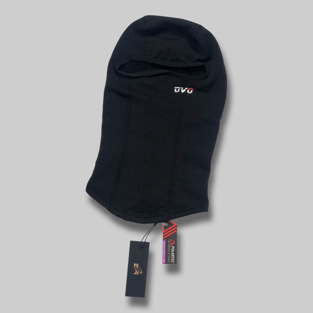 Drake OVO POLARTEC® POWER STRETCH BALACLAVA SKI MASK - BLACK | Grailed