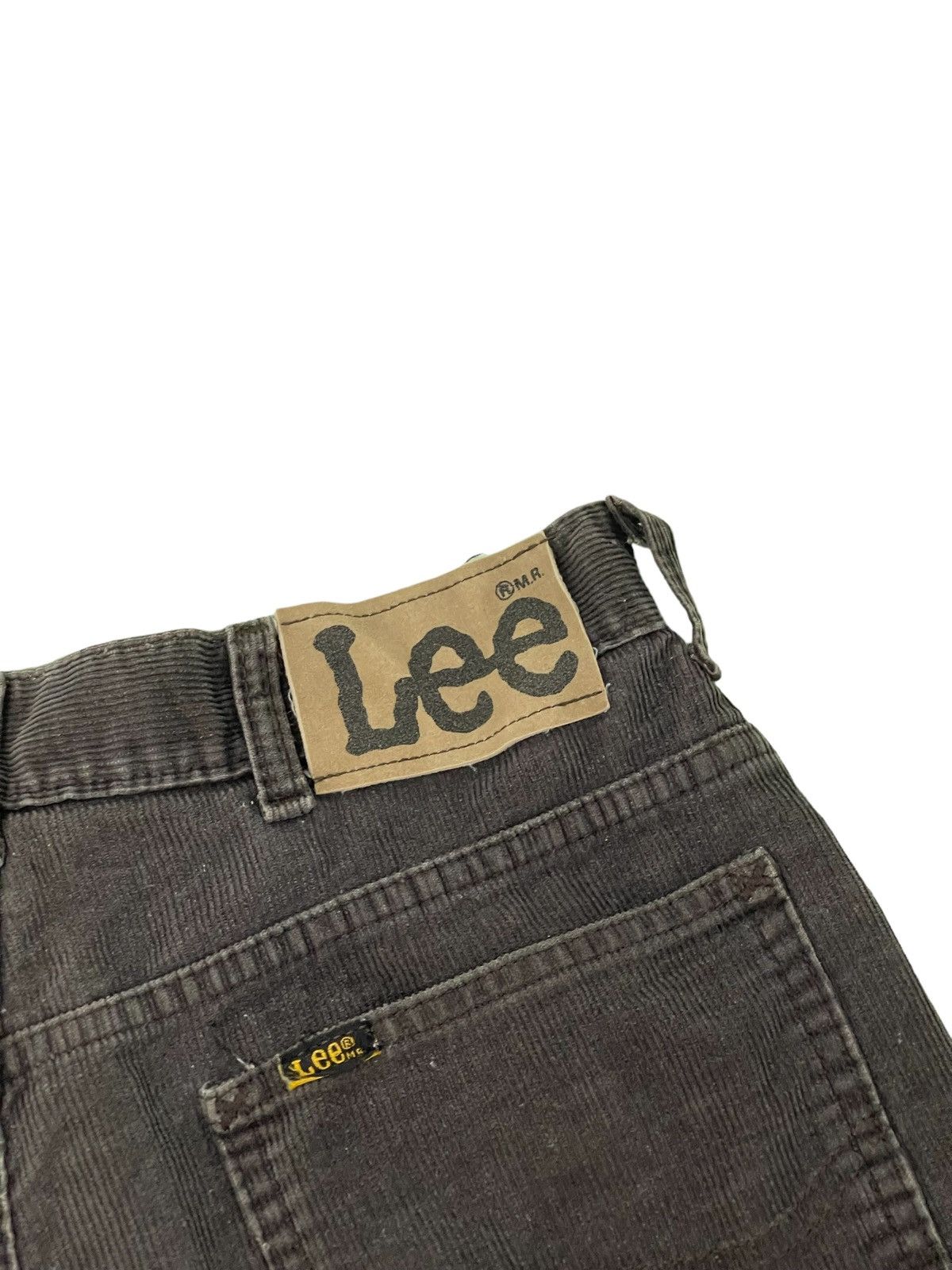 Lee Slight Flare Jeans 80s Lee USA Corduroy Boot Cut 21🟦 Size US 31 - 18 Thumbnail