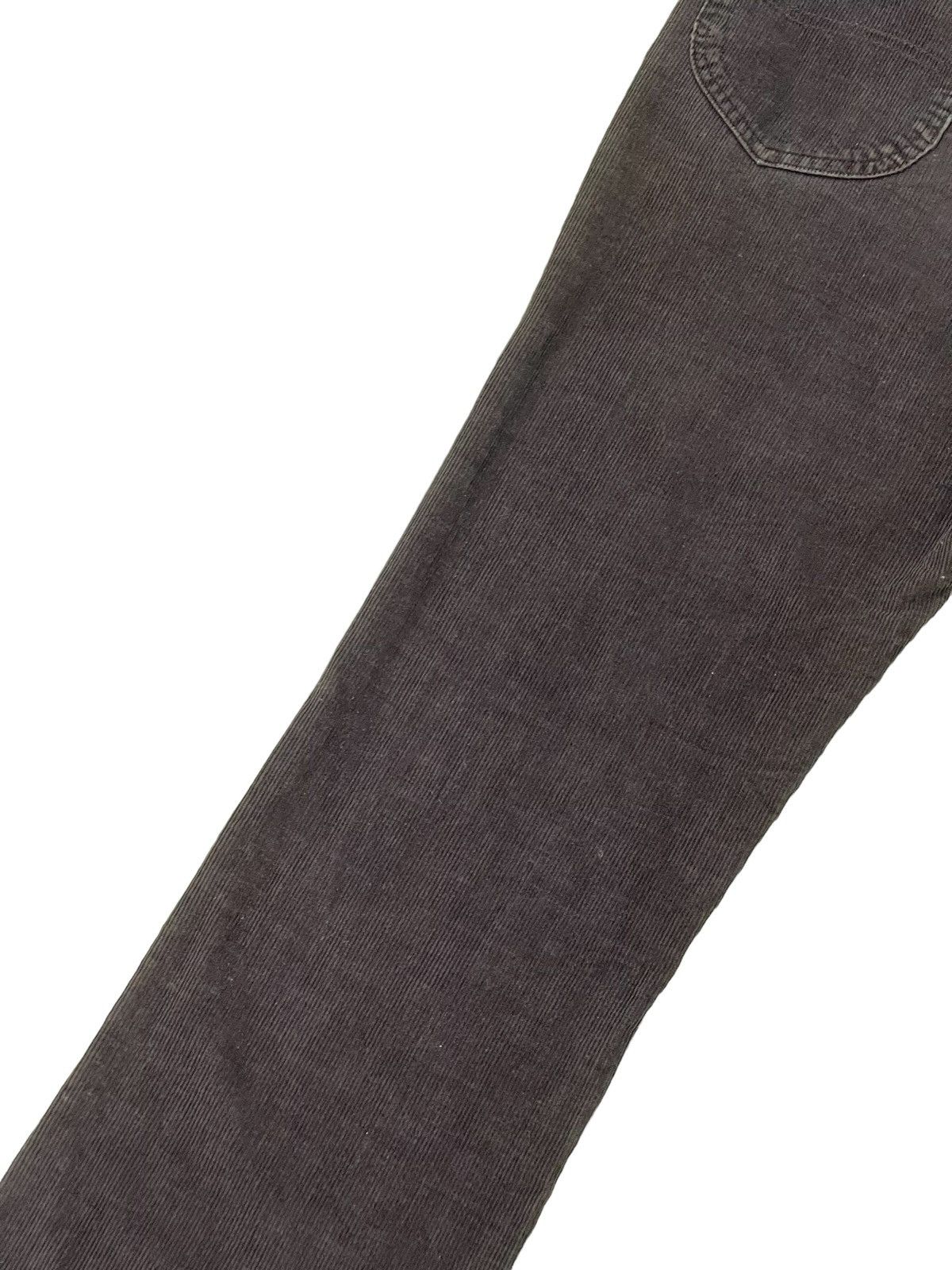 Lee Slight Flare Jeans 80s Lee USA Corduroy Boot Cut 21🟦 Size US 31 - 16 Thumbnail
