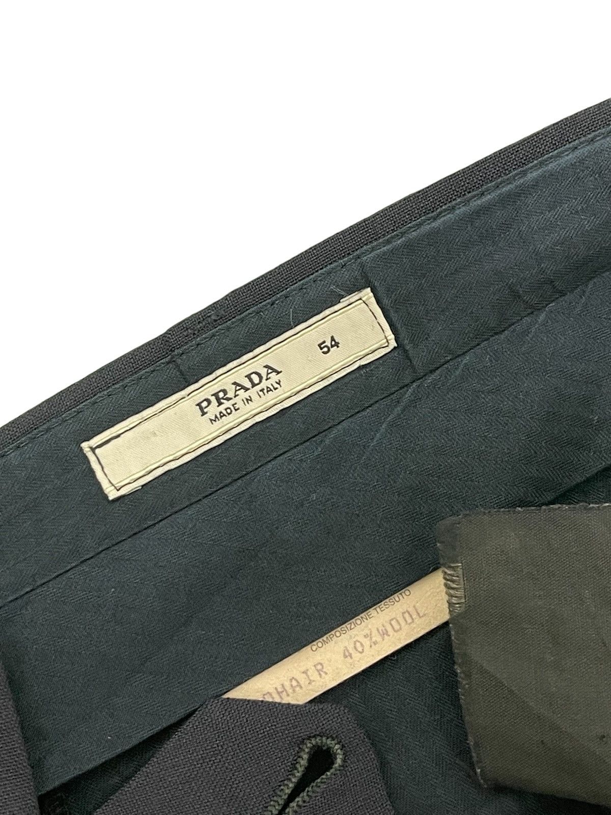 Prada Made in Italy Prada Mohair Wool Trouser Regular Tapered 2🟦1 Size US 34 / EU 50 - 10 Thumbnail