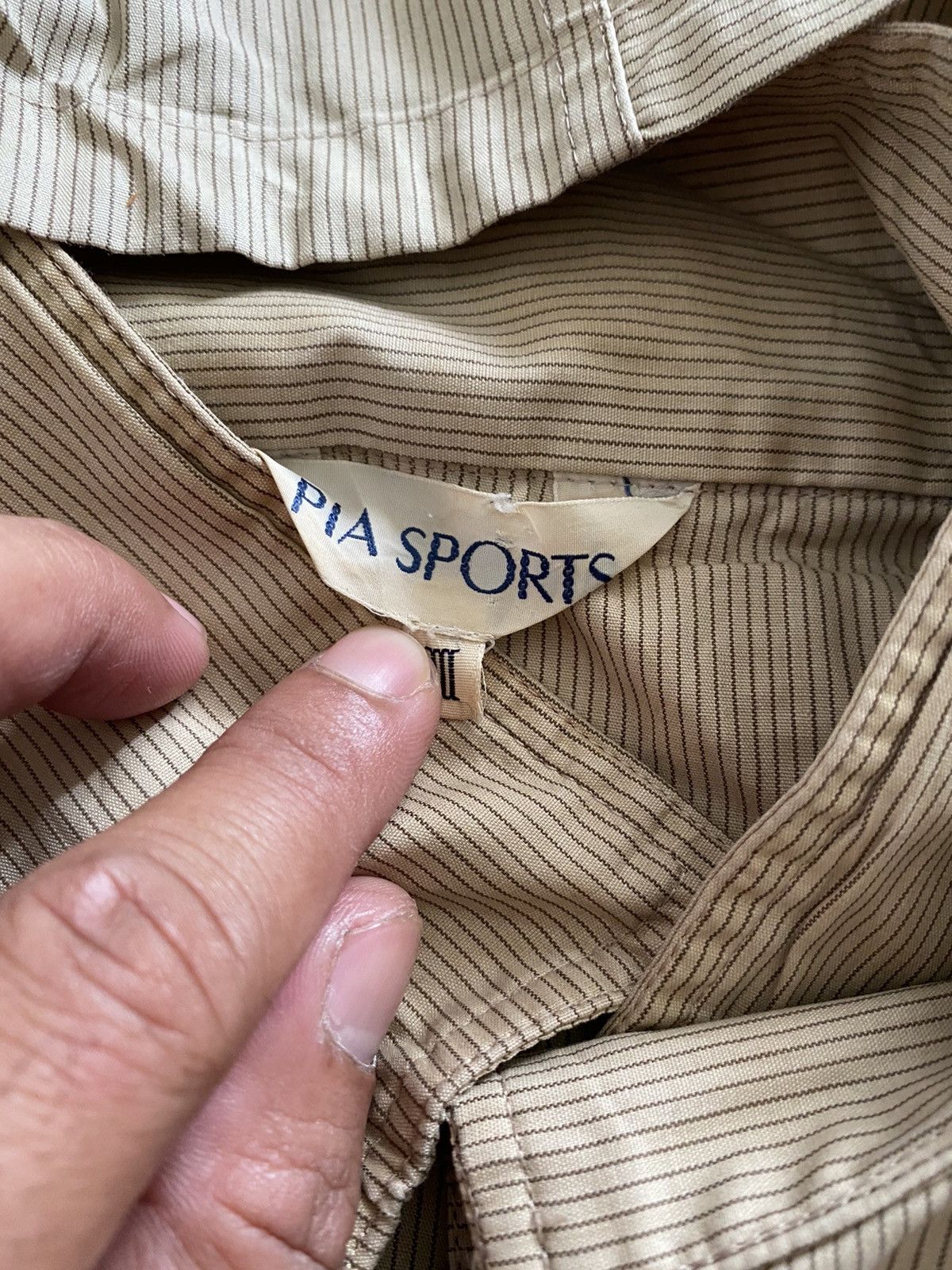 Japanese Brand Pia Sport Racing Bondage Bomber Jacket Size US L / EU 52-54 / 3 - 12 Thumbnail