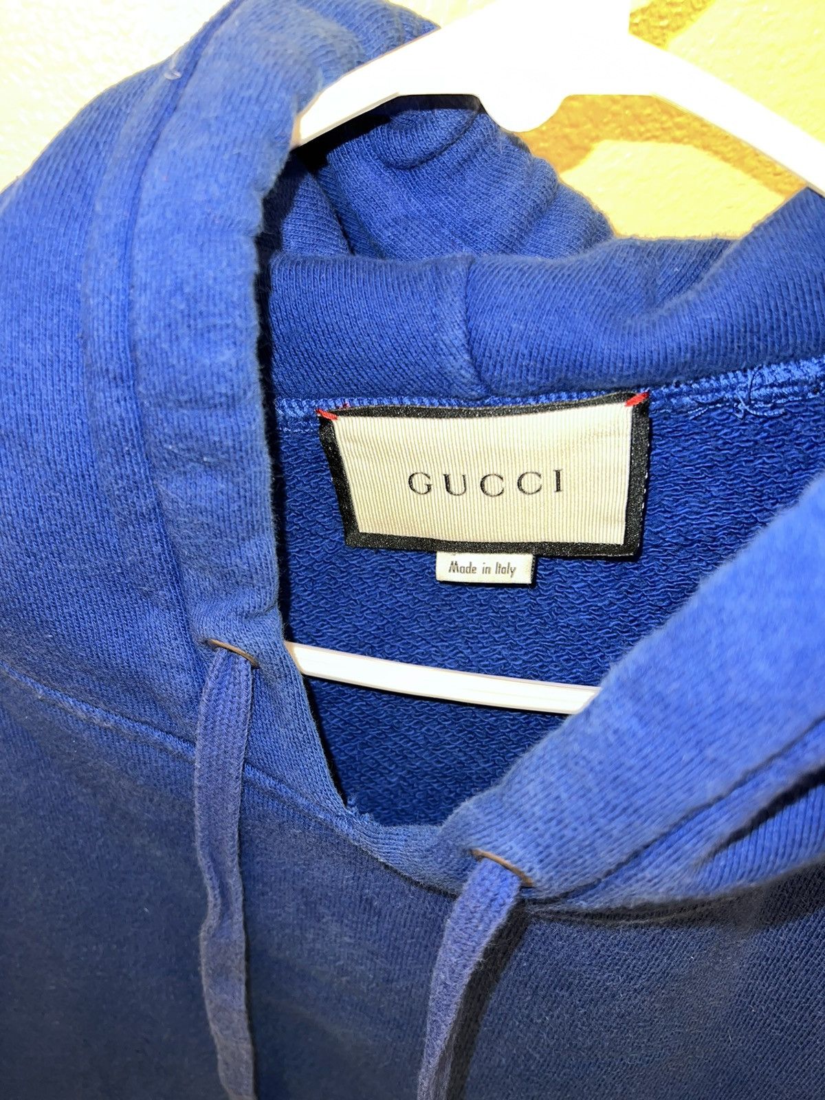 Gucci Authentic *Limited Edition* Blue Oversized Gucci Hoodie Size US XL / EU 56 / 4 - 3 Thumbnail