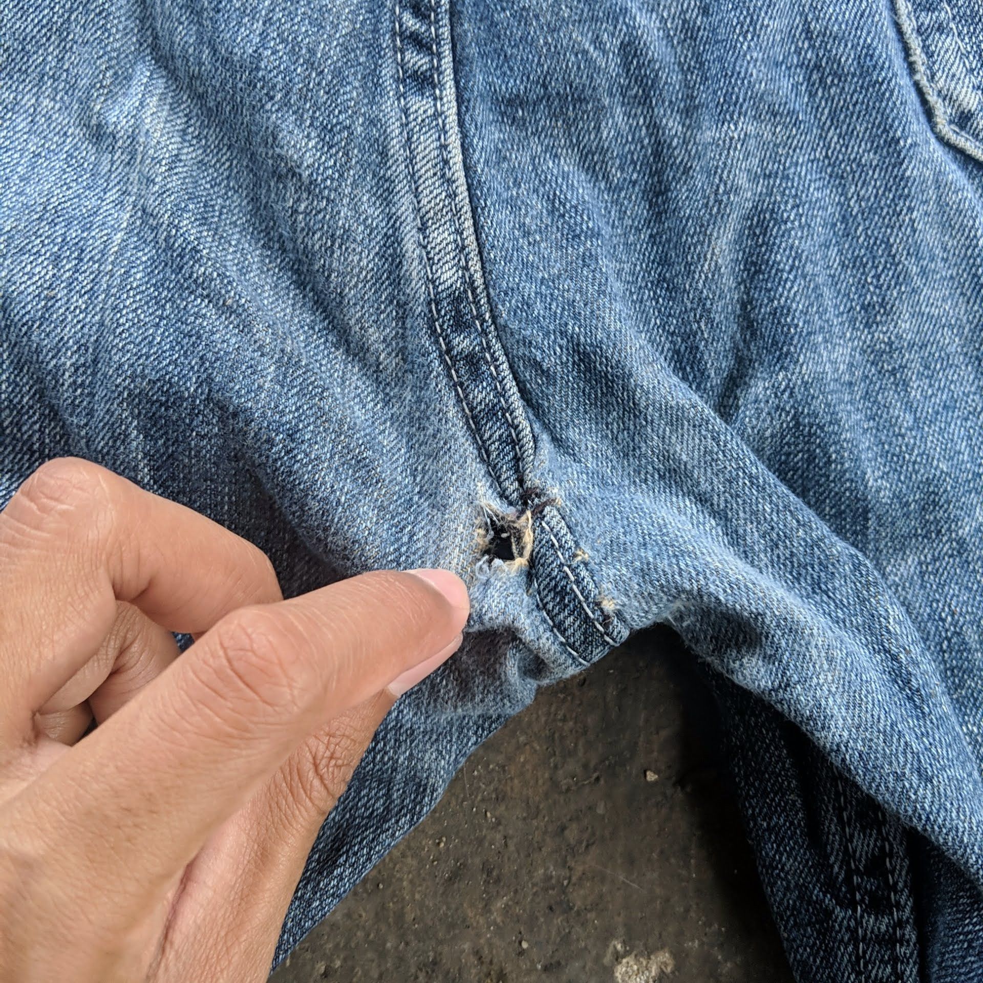 Japanese Brand W34 Vintage Villand Japanese Distressed Denim Jeans Pants Size US 34 / EU 50 - 12 Thumbnail