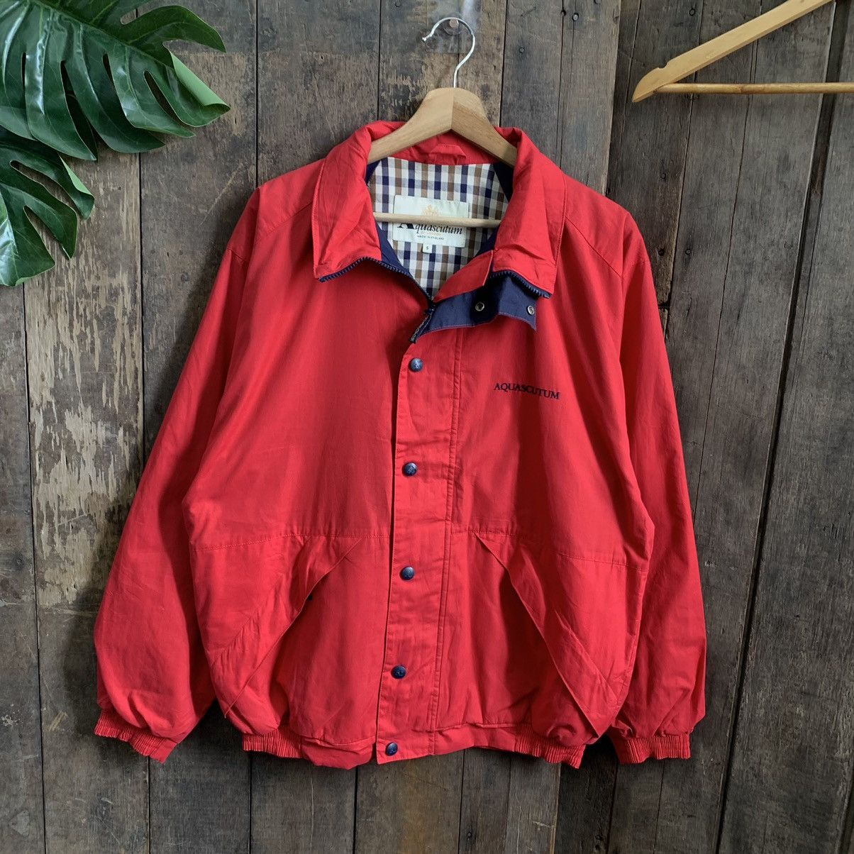 Vintage Aquascutum Bomber Cotton Jacket