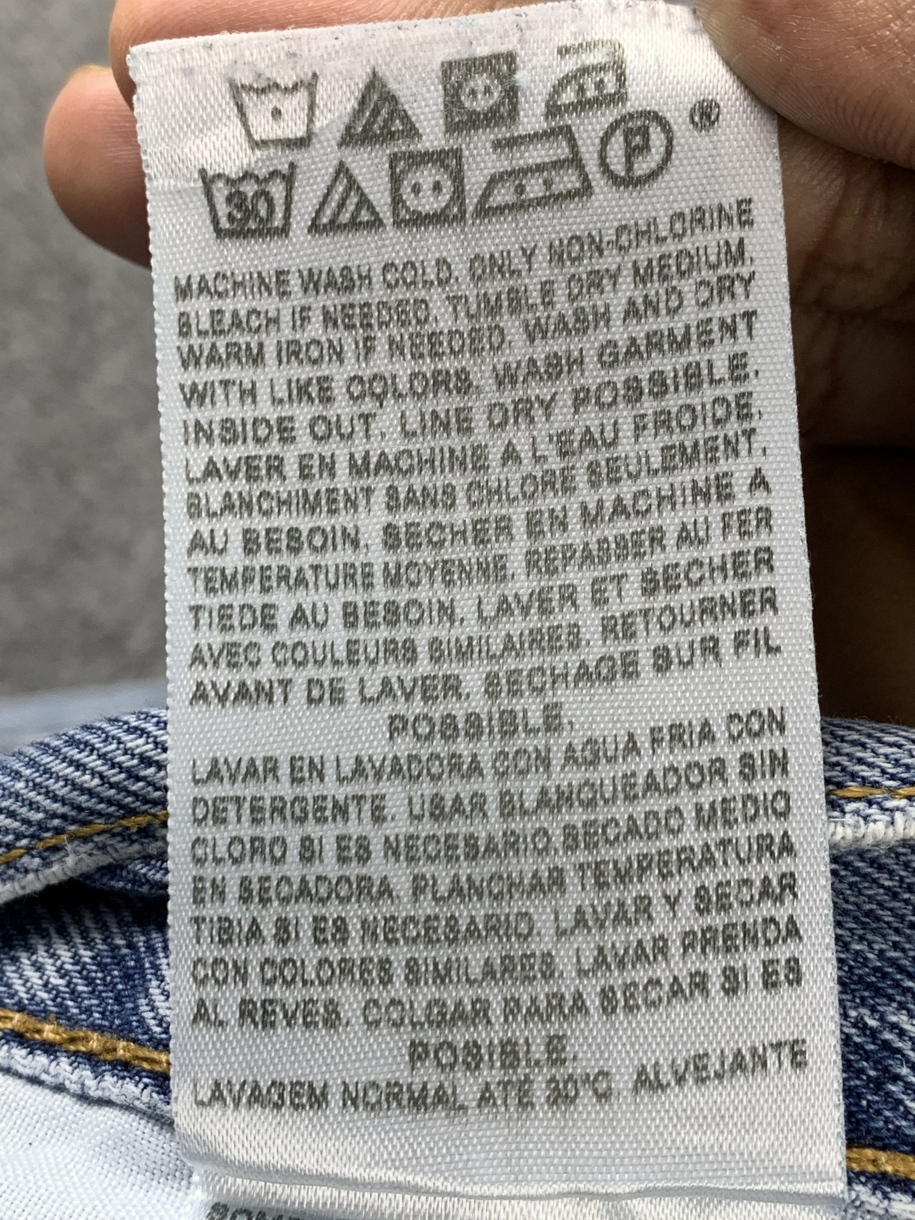 Levi's Vintage Levis 560 Light Wash Jeans DP2083 Size US 36 / EU 52 - 10 Thumbnail