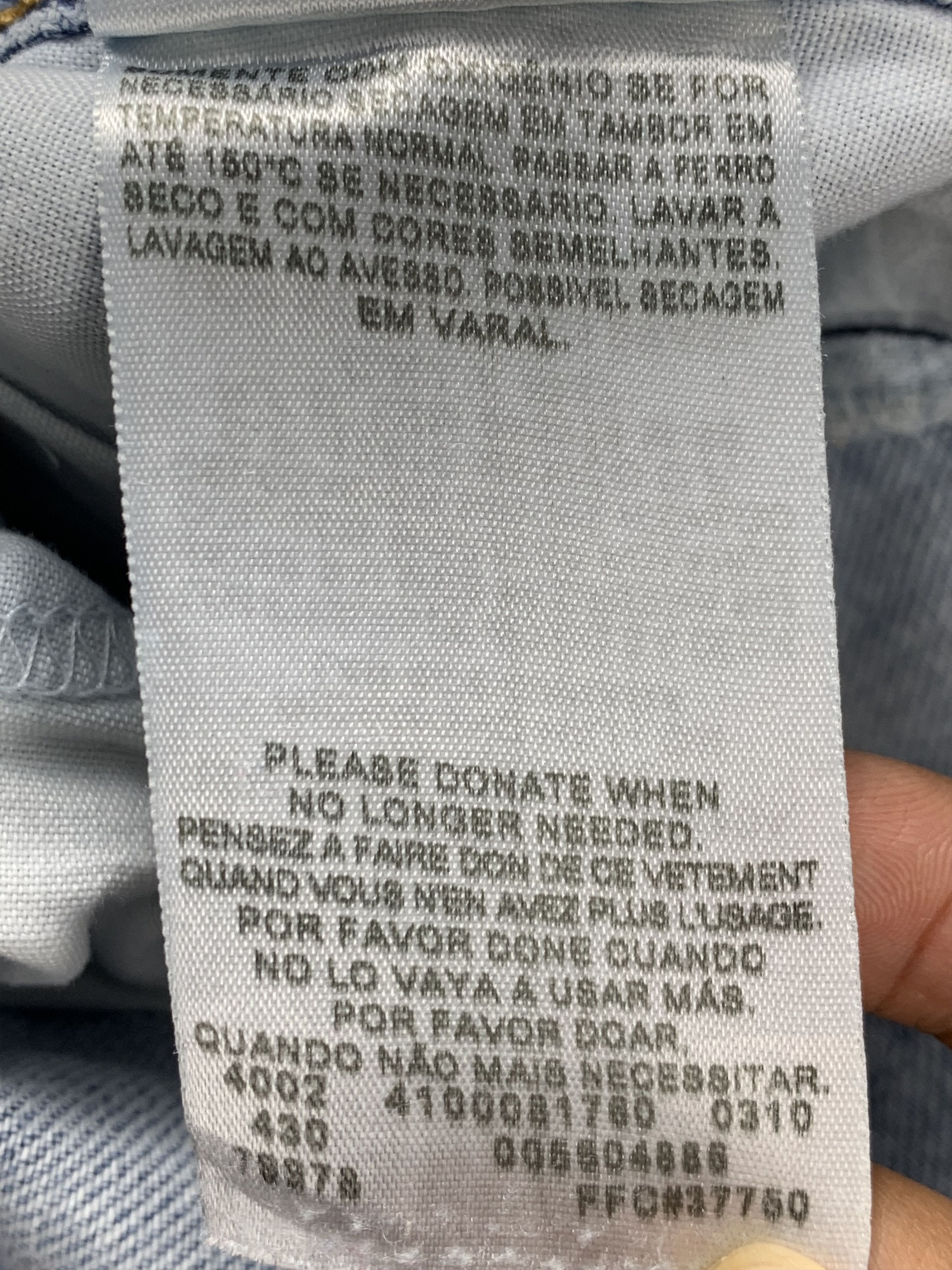 Levi's Vintage Levis 560 Light Wash Jeans DP2083 Size US 36 / EU 52 - 11 Thumbnail