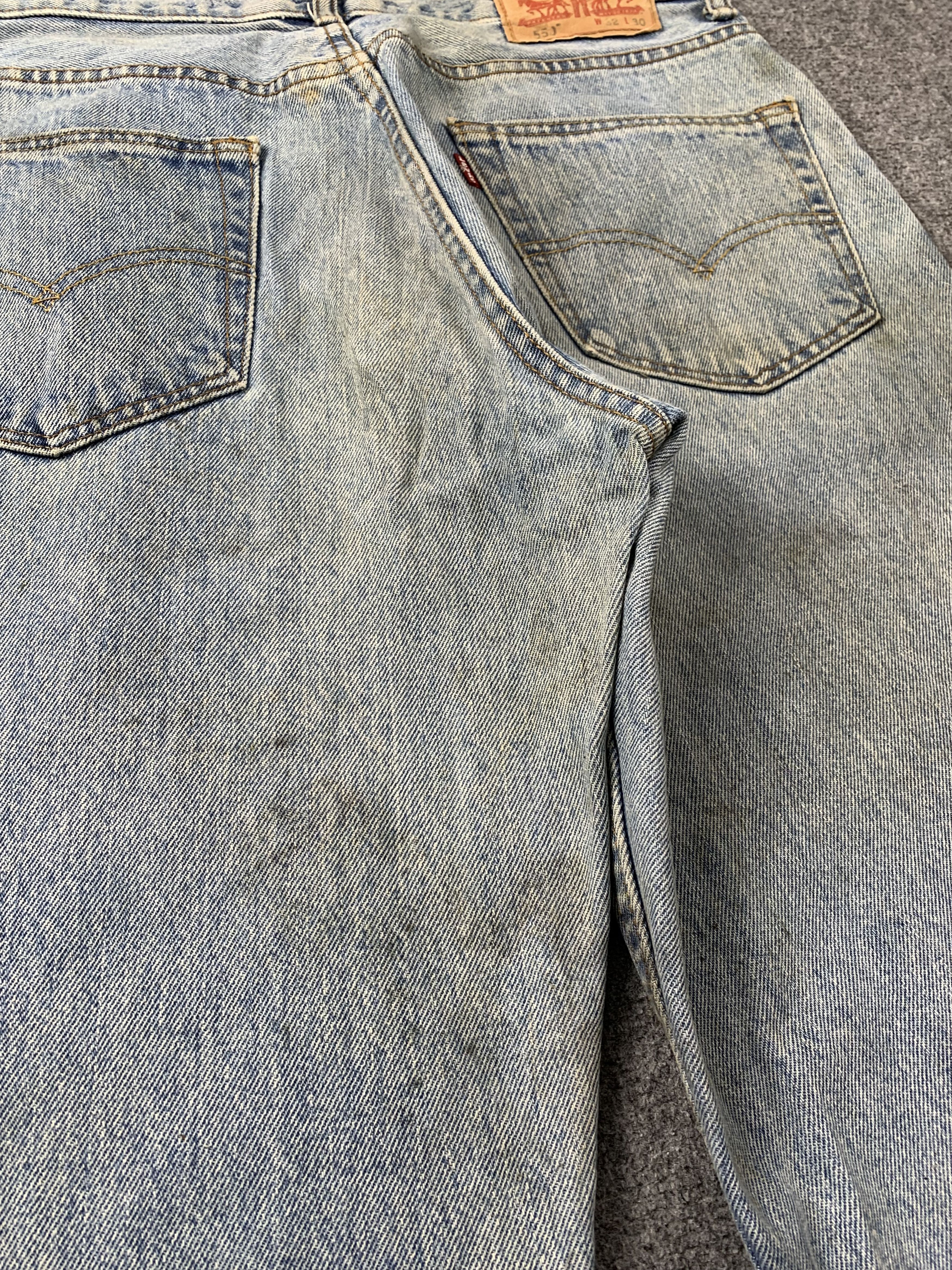 Levi's Vintage Levis 550 Light Wash Jeans DP2084 Size US 31 - 15 Thumbnail