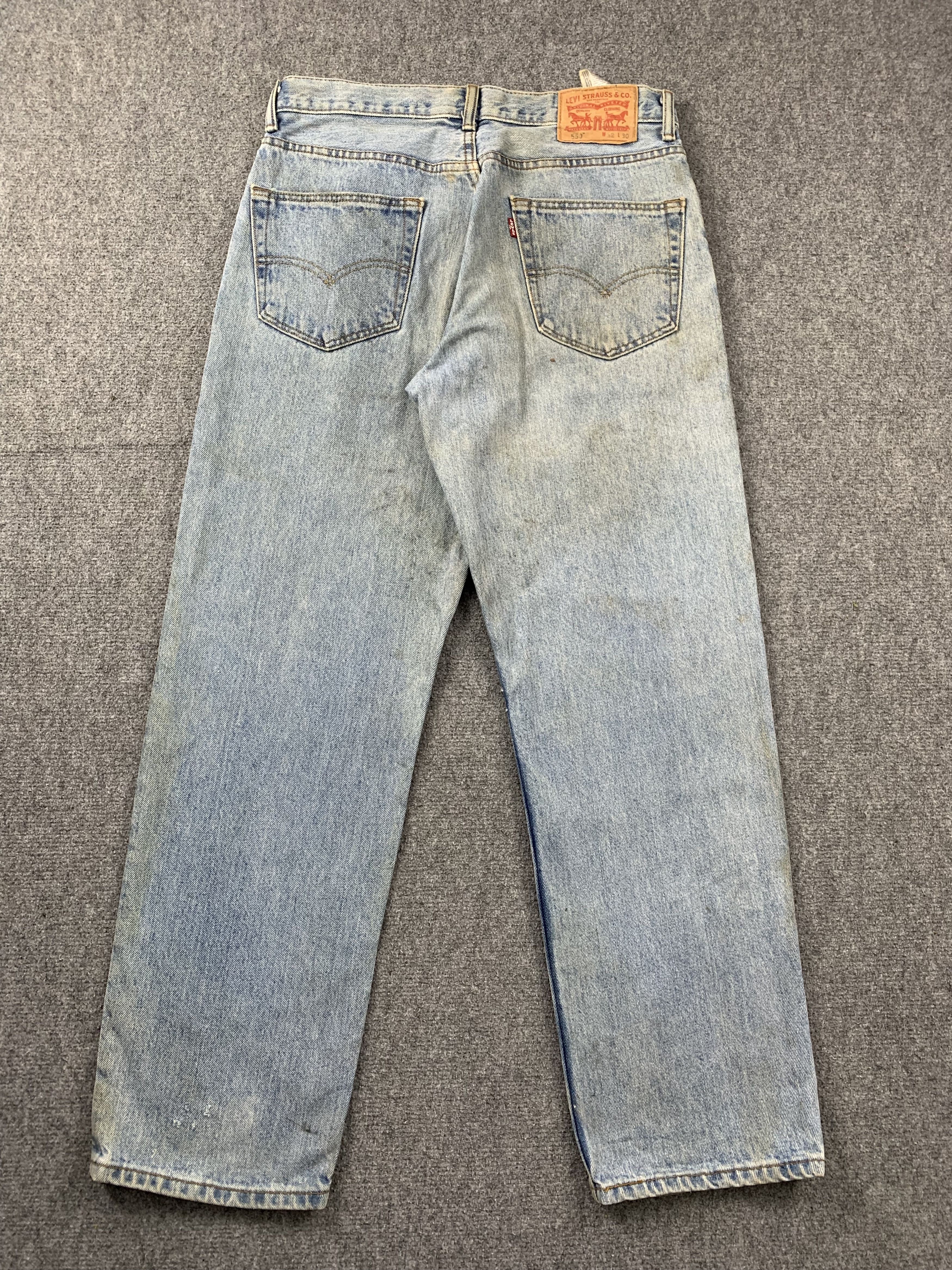 Levi's Vintage Levis 550 Light Wash Jeans DP2084 Size US 31 - 2 Thumbnail