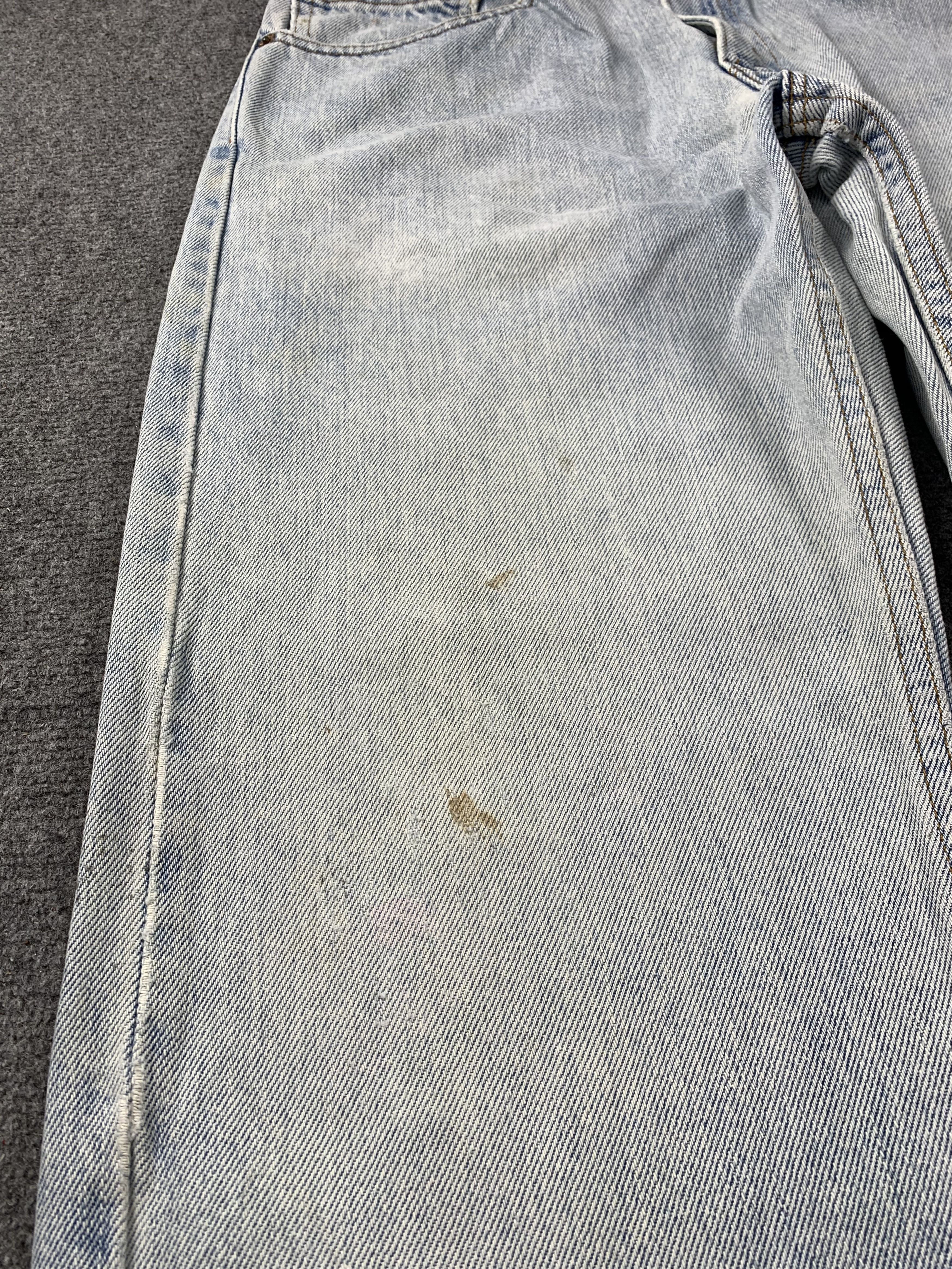 Levi's Vintage 90s Levis 505 Light Wash Jeans DP2089 Size US 30 / EU 46 - 10 Thumbnail