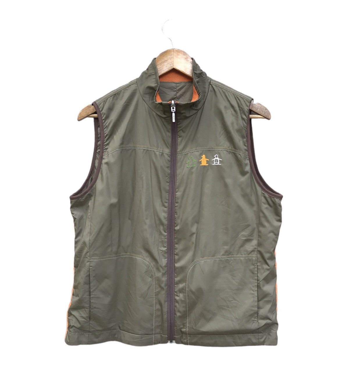 image of 20471120 x Beauty Beast Munsingwear Vest Jacket, Men's (Size Small)
