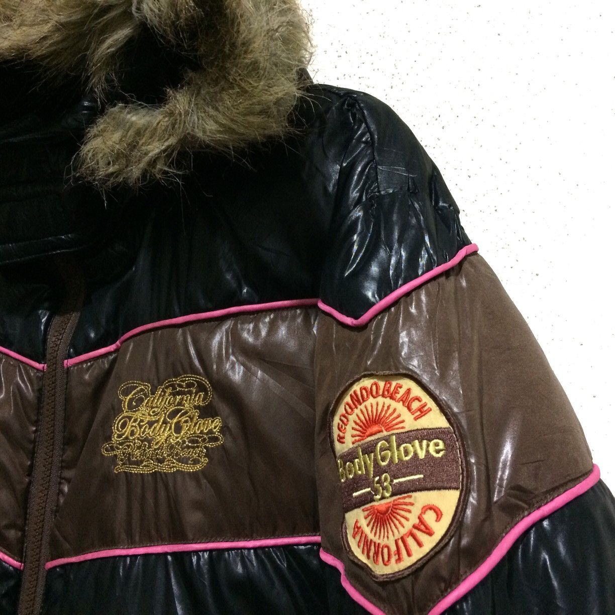 Body Glove Body Glove Puffer Jacket Hoodie California Surf Zippe Bombe Size US L / EU 52-54 / 3 - 3 Thumbnail