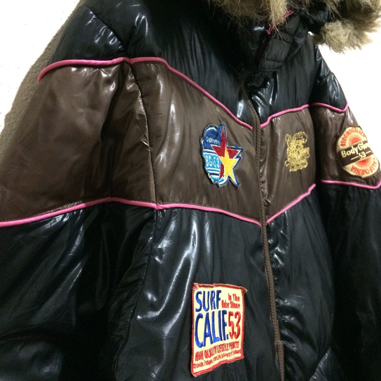 Body Glove Body Glove Puffer Jacket Hoodie California Surf Zippe Bombe Size US L / EU 52-54 / 3 - 2 Thumbnail