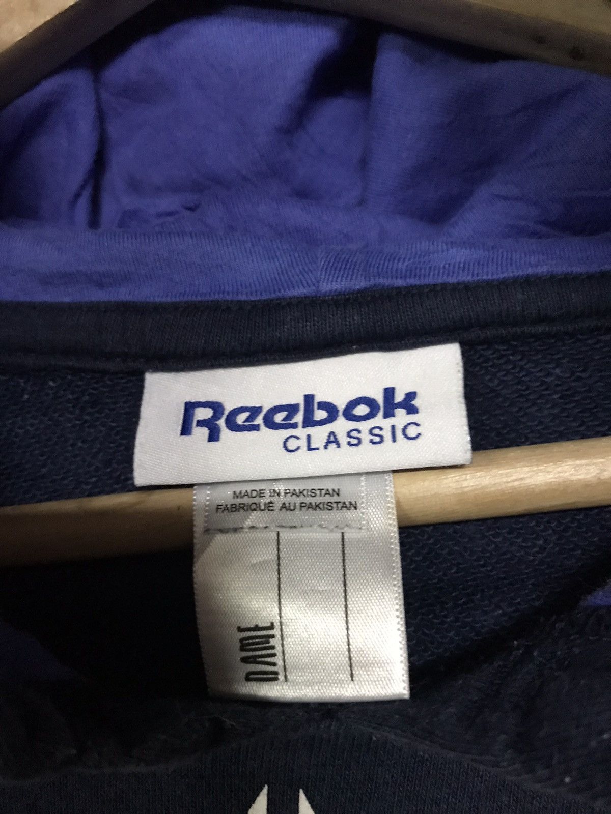 Reebok Reebok Classic Hoodie Pullover Size US XS / EU 42 / 0 - 4 Thumbnail
