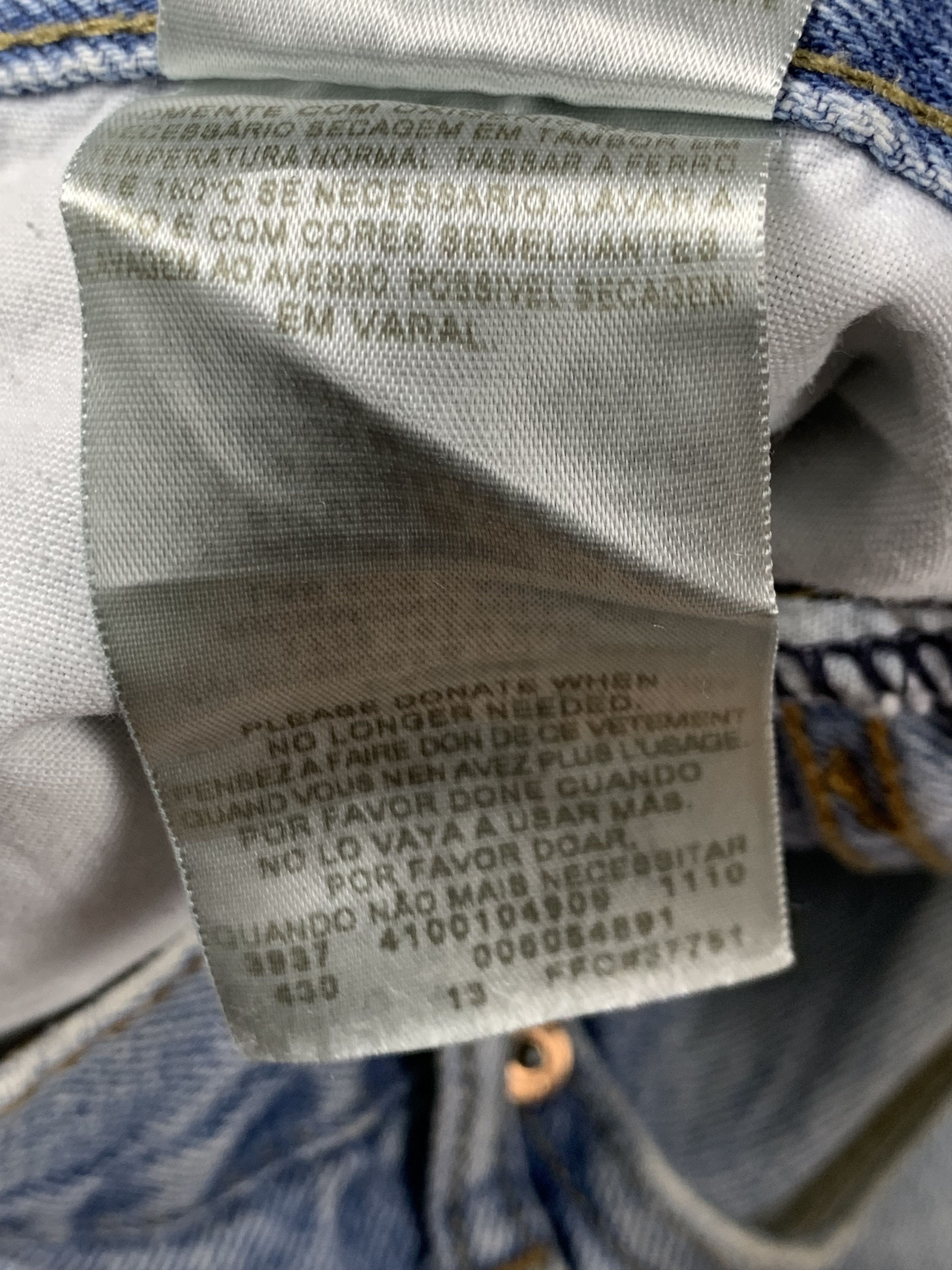 Levi's Vintage Levis 505 Light Wash Jeans DP2094 Size US 35 - 15 Thumbnail