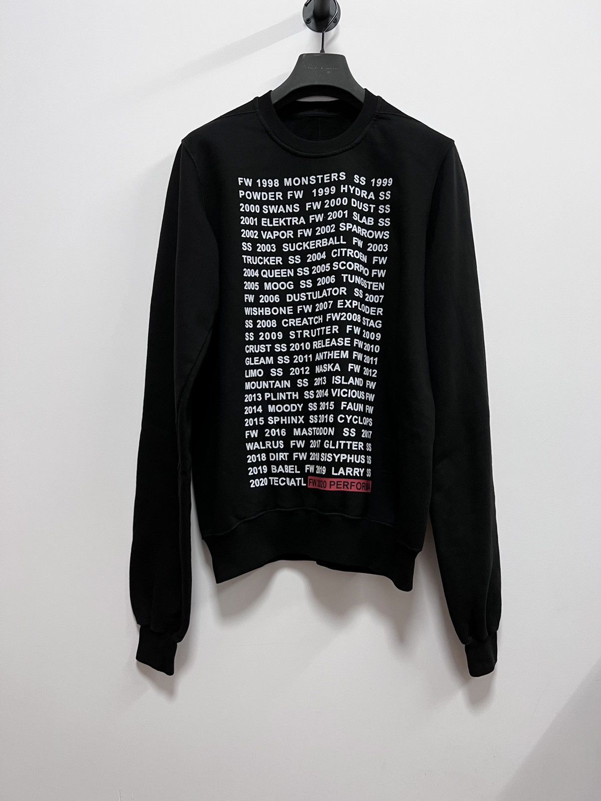 Rick Owens Drkshdw Rick owens CREWNECK SWEAT sz M Size US M / EU 48-50 / 2 - 1 Thumbnail