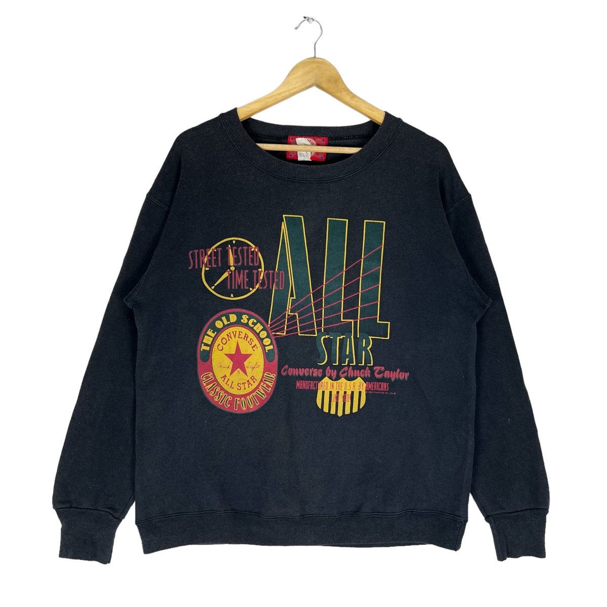 Vintage Converse All Star Crewneck Sweatshirt Pullover