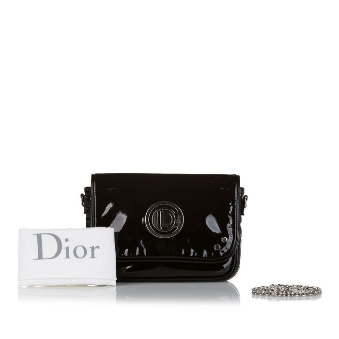 Dior Dior Patent Leather Crossbody Bag Grailed