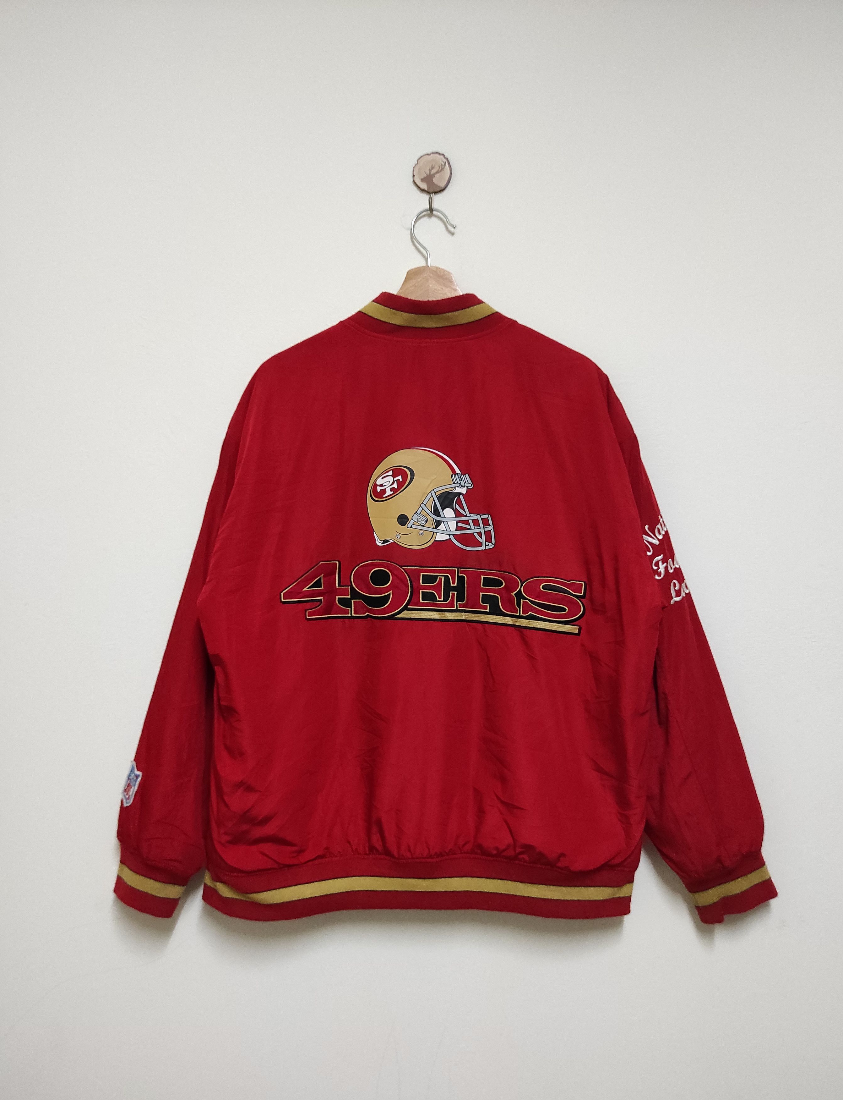 Japanese Brand NFL San Francisco 49ers Varsity Jacket Size US XL / EU 56 / 4 - 1 Thumbnail