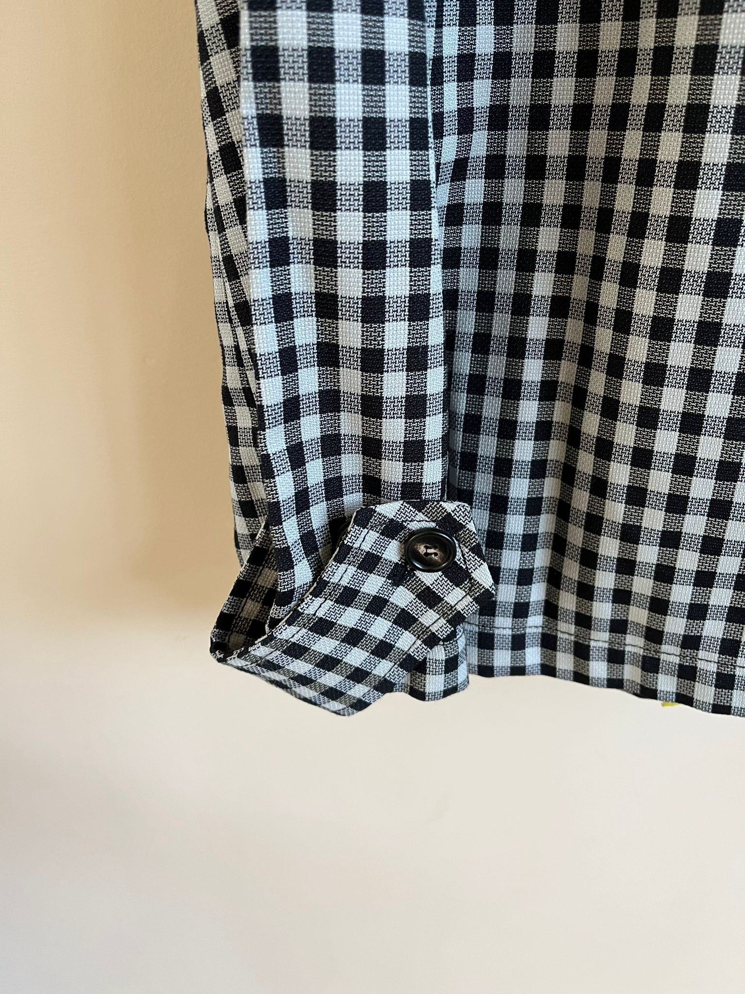 Marni Checker Print Light Hooded Jacket in Black & White Size US S / EU 44-46 / 1 - 13 Thumbnail