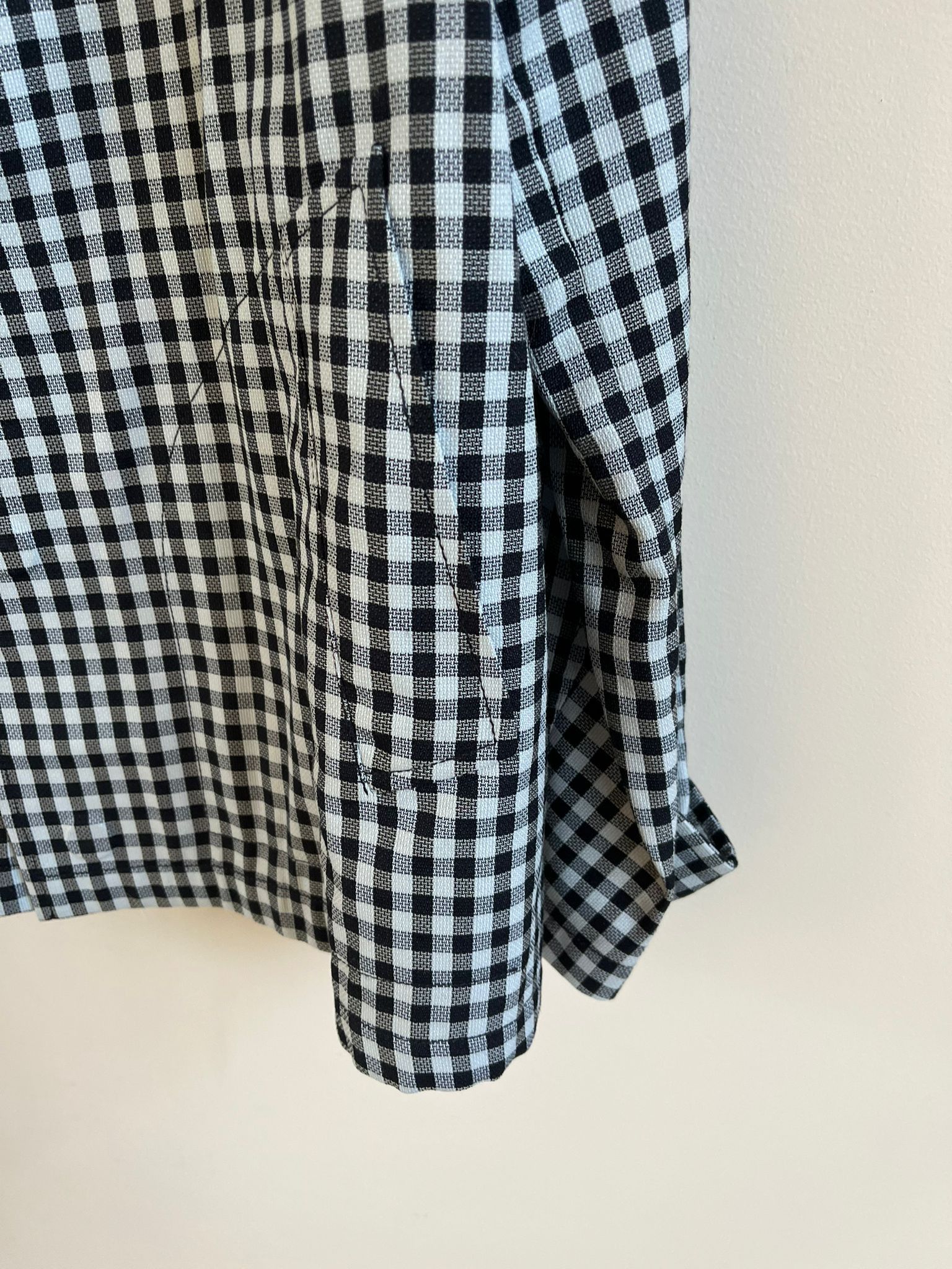 Marni Checker Print Light Hooded Jacket in Black & White Size US S / EU 44-46 / 1 - 8 Thumbnail