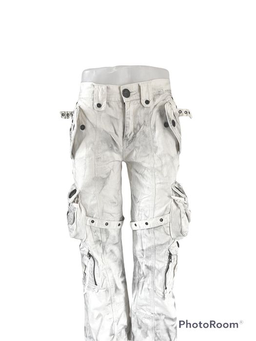 Hysteric Glamour Rare Vintage Japanese Army Cargo Pants White Grailed