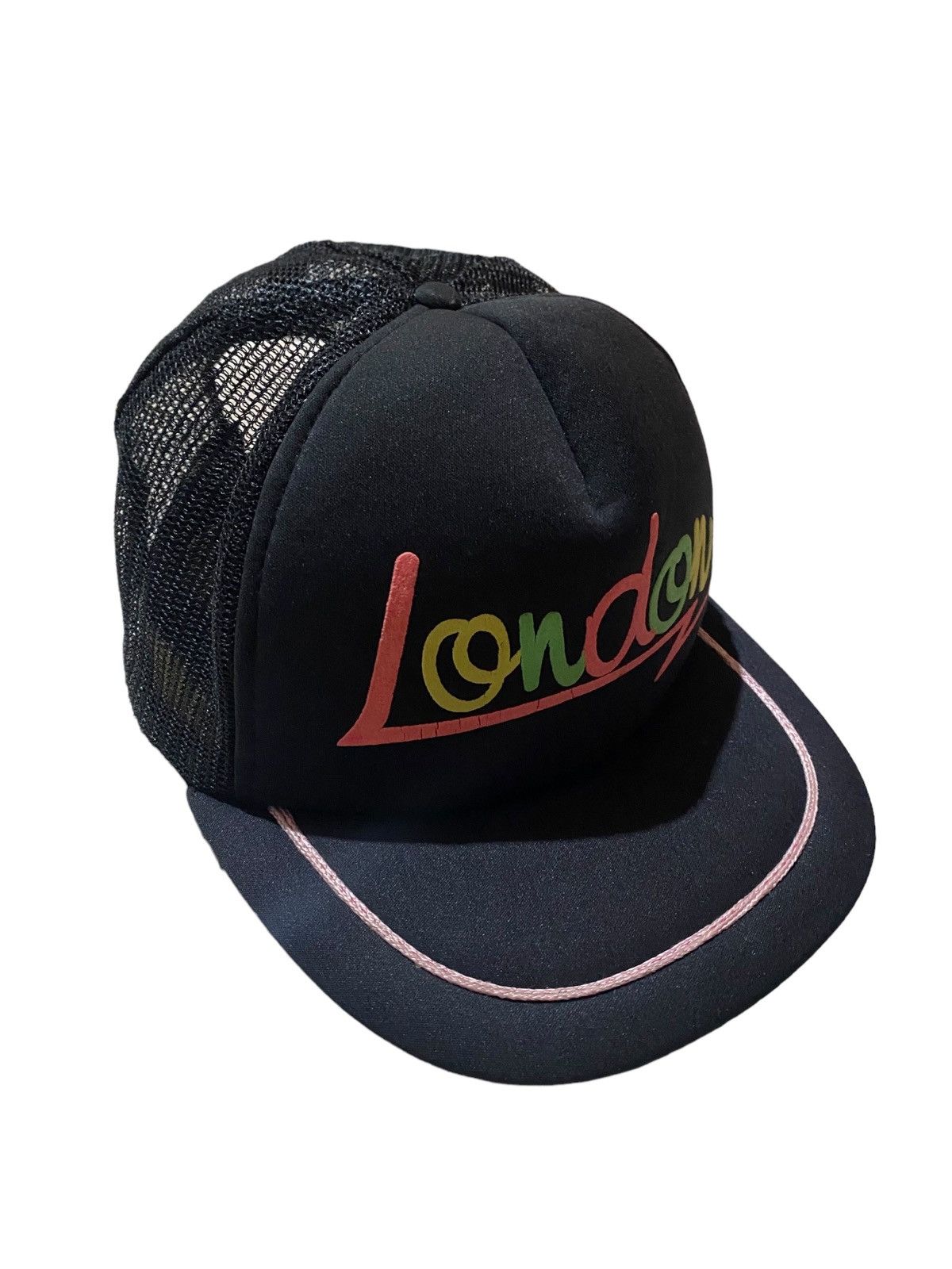 Japanese Brand × Vintage Vintage Trucker Cap London Size ONE SIZE - 1 Thumbnail
