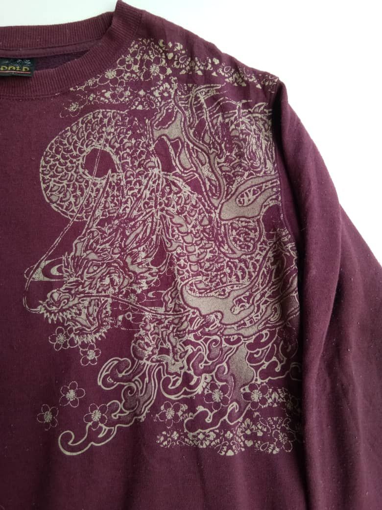 Vintage Vintage DBLD Big Logo Dragon Sweatshirt Size US XL / EU 56 / 4 - 5 Thumbnail
