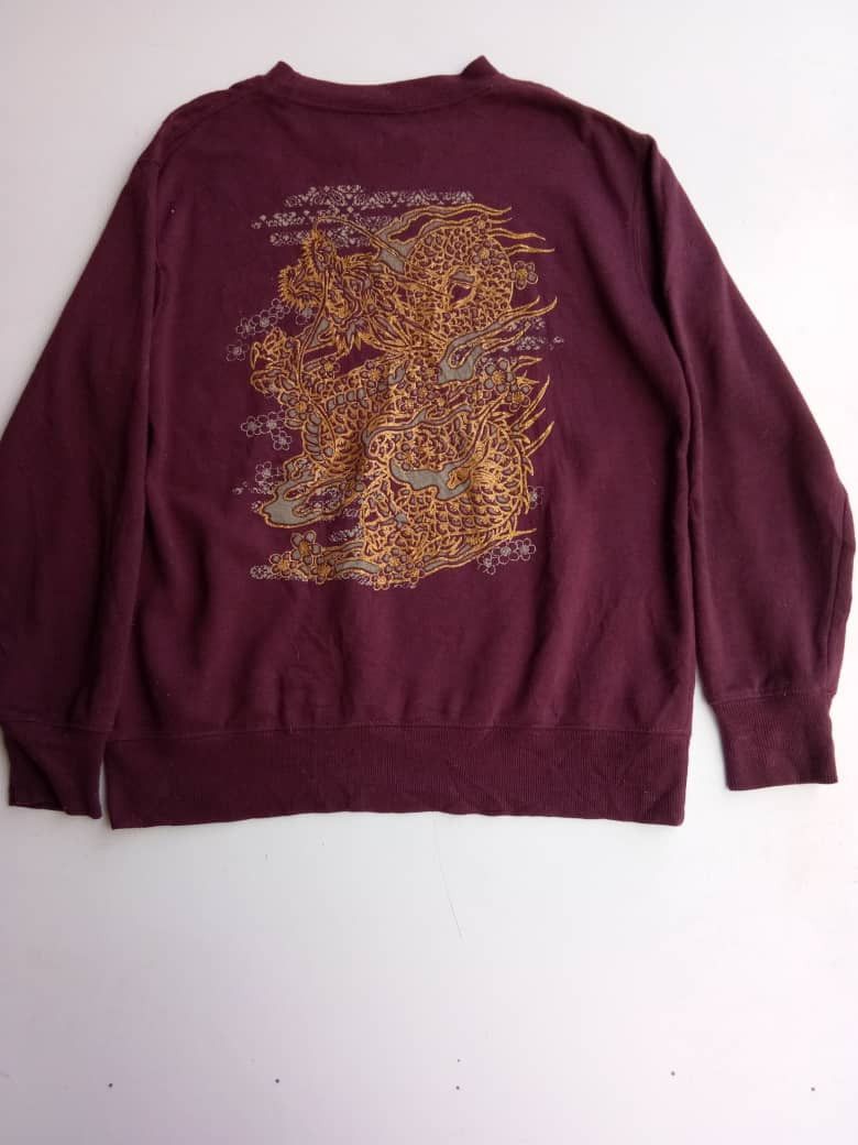 Vintage Vintage DBLD Big Logo Dragon Sweatshirt Size US XL / EU 56 / 4 - 7 Thumbnail