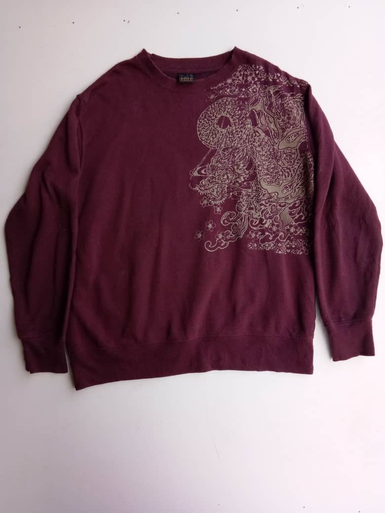 Vintage Vintage DBLD Big Logo Dragon Sweatshirt Size US XL / EU 56 / 4 - 6 Thumbnail