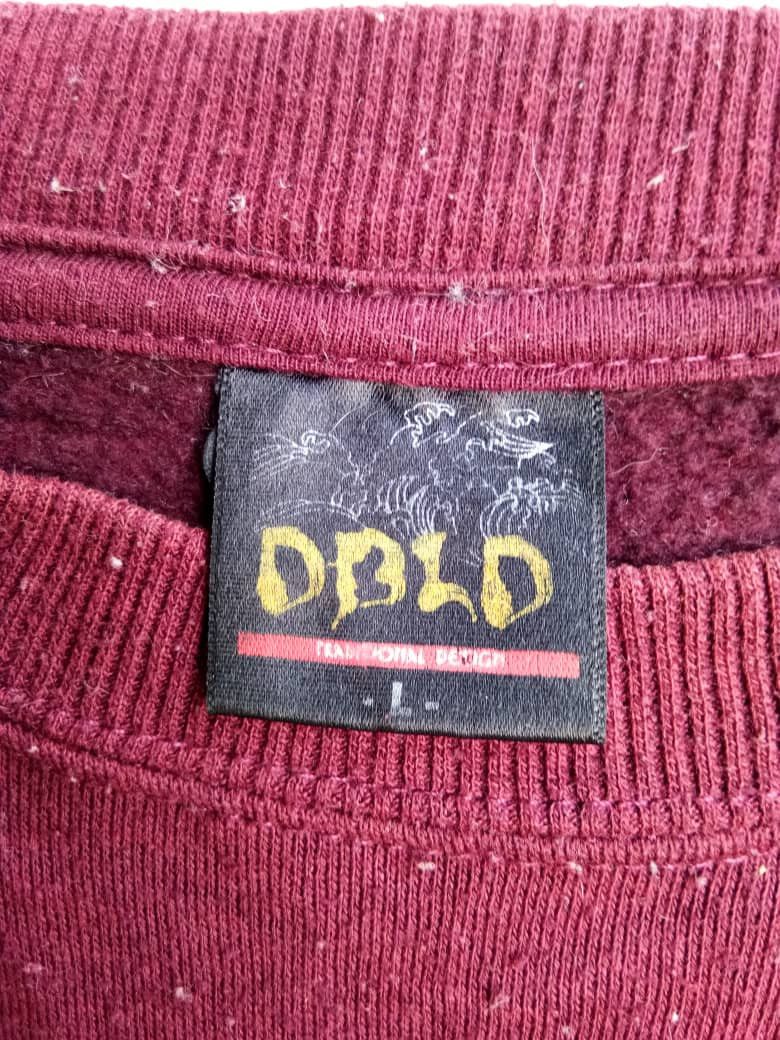 Vintage Vintage DBLD Big Logo Dragon Sweatshirt Size US XL / EU 56 / 4 - 3 Thumbnail