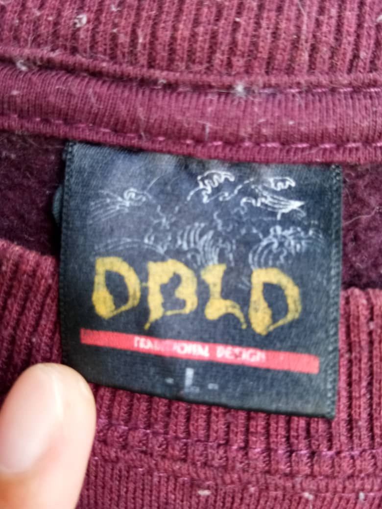 Vintage Vintage DBLD Big Logo Dragon Sweatshirt Size US XL / EU 56 / 4 - 4 Thumbnail