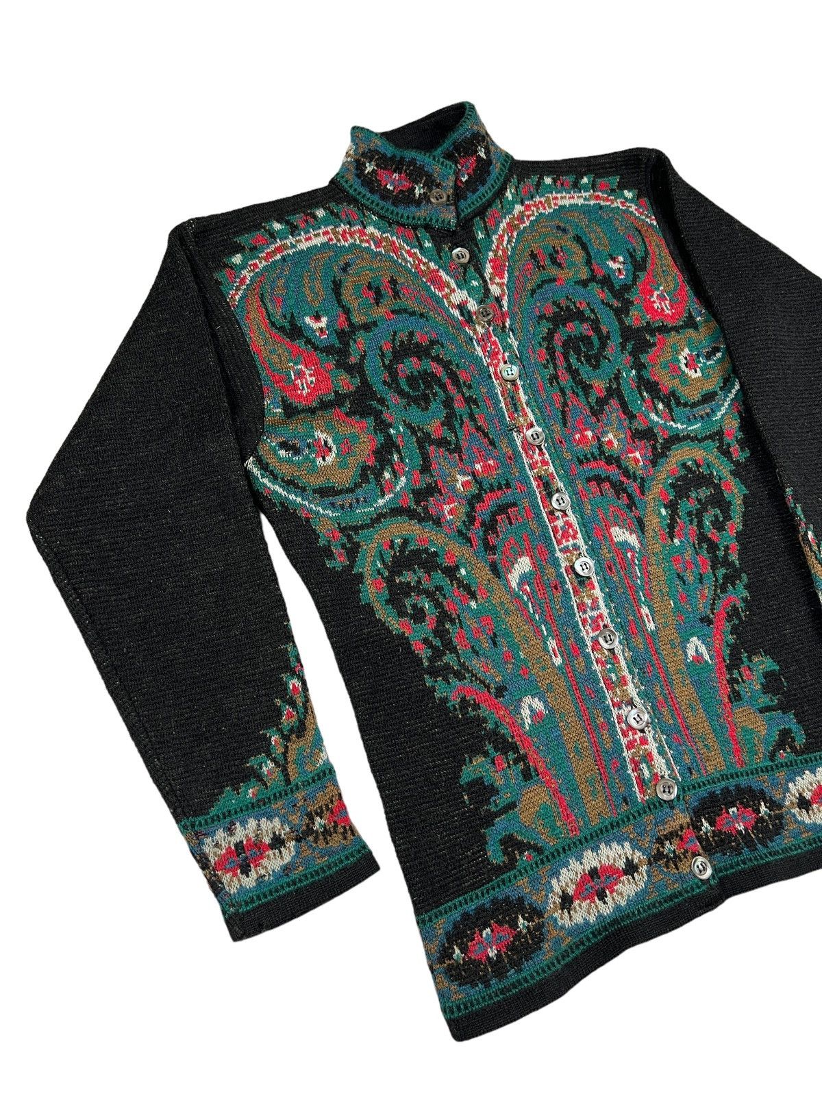 Kenzo Archive Vintage Kenzo Wool Button Knit Jacket Size S / US 4 / IT 40 - 5 Thumbnail