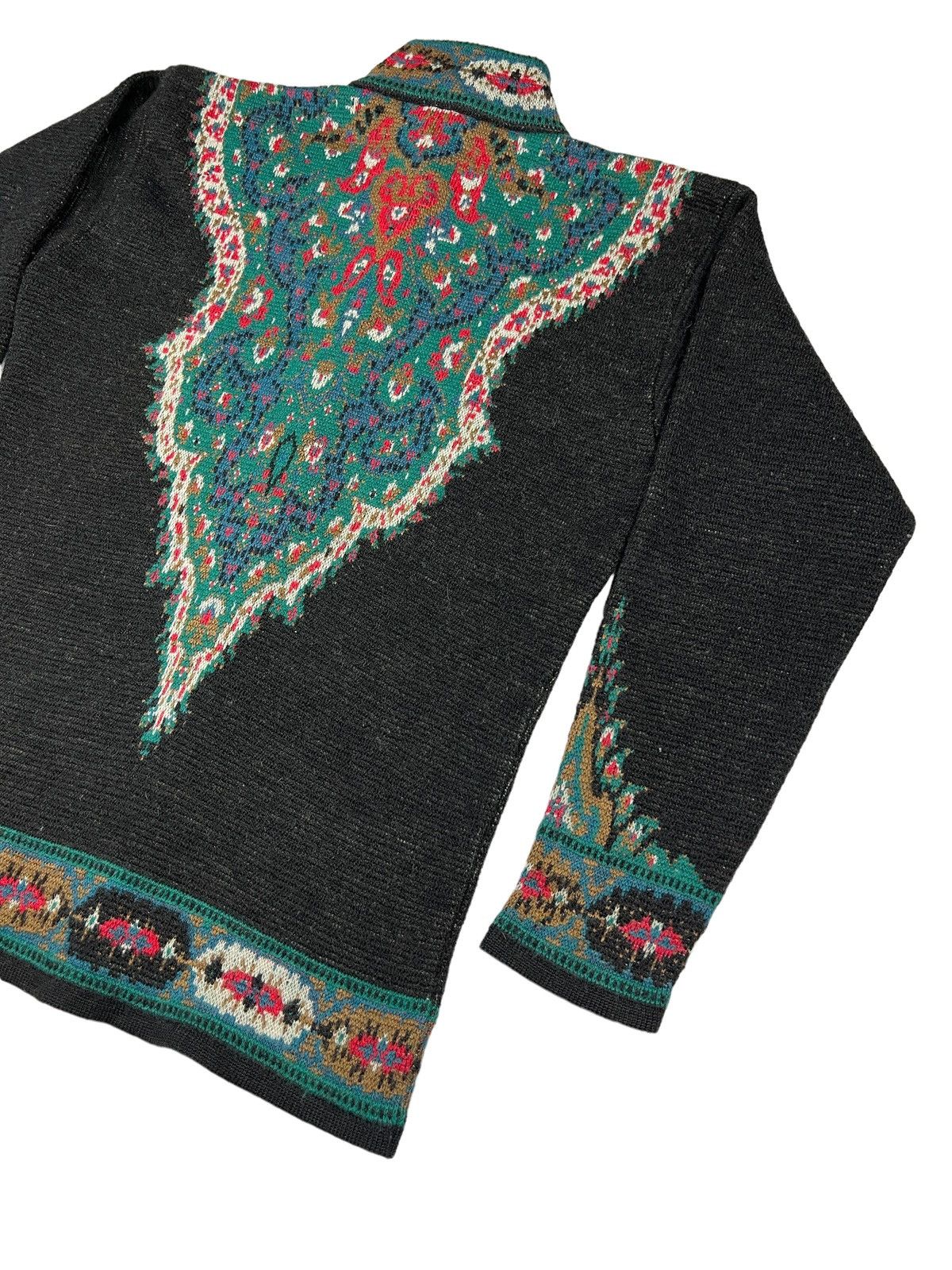 Kenzo Archive Vintage Kenzo Wool Button Knit Jacket Size S / US 4 / IT 40 - 6 Thumbnail