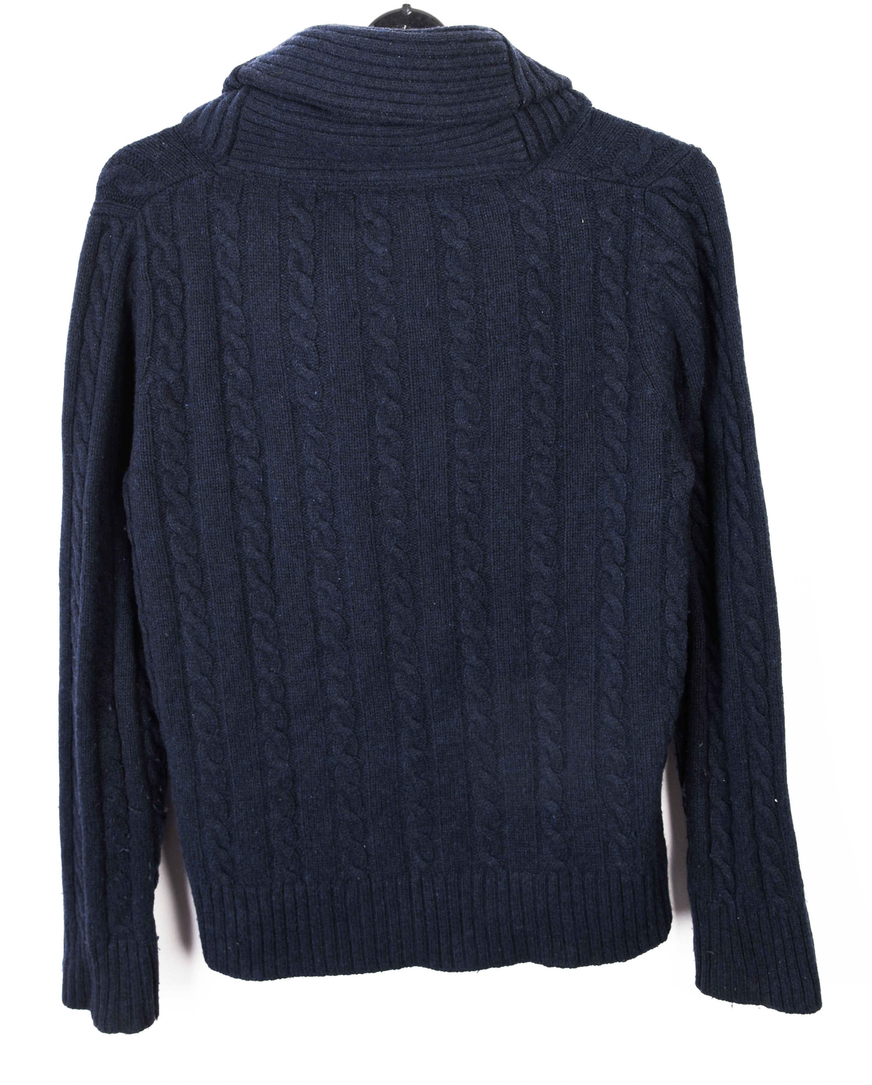 G-Star G-STAR RAW 'New East Shawl Coll Knit' Jumper Sweater Wool Size US L / EU 52-54 / 3 - 7 Thumbnail
