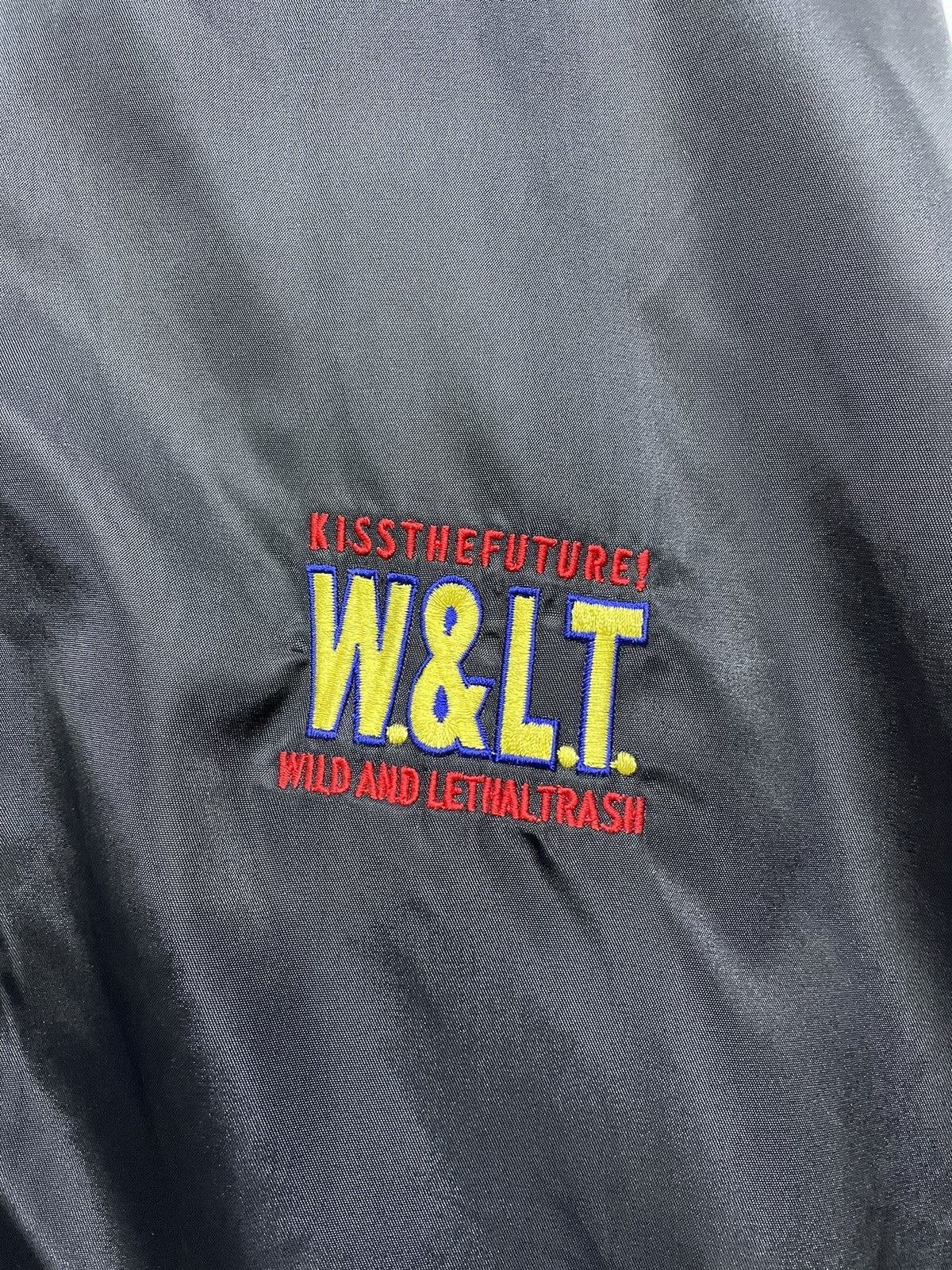 W&LT W.&L.T Windbreaker Embroidered Big Logo Spell Out Size US L / EU 52-54 / 3 - 6 Thumbnail
